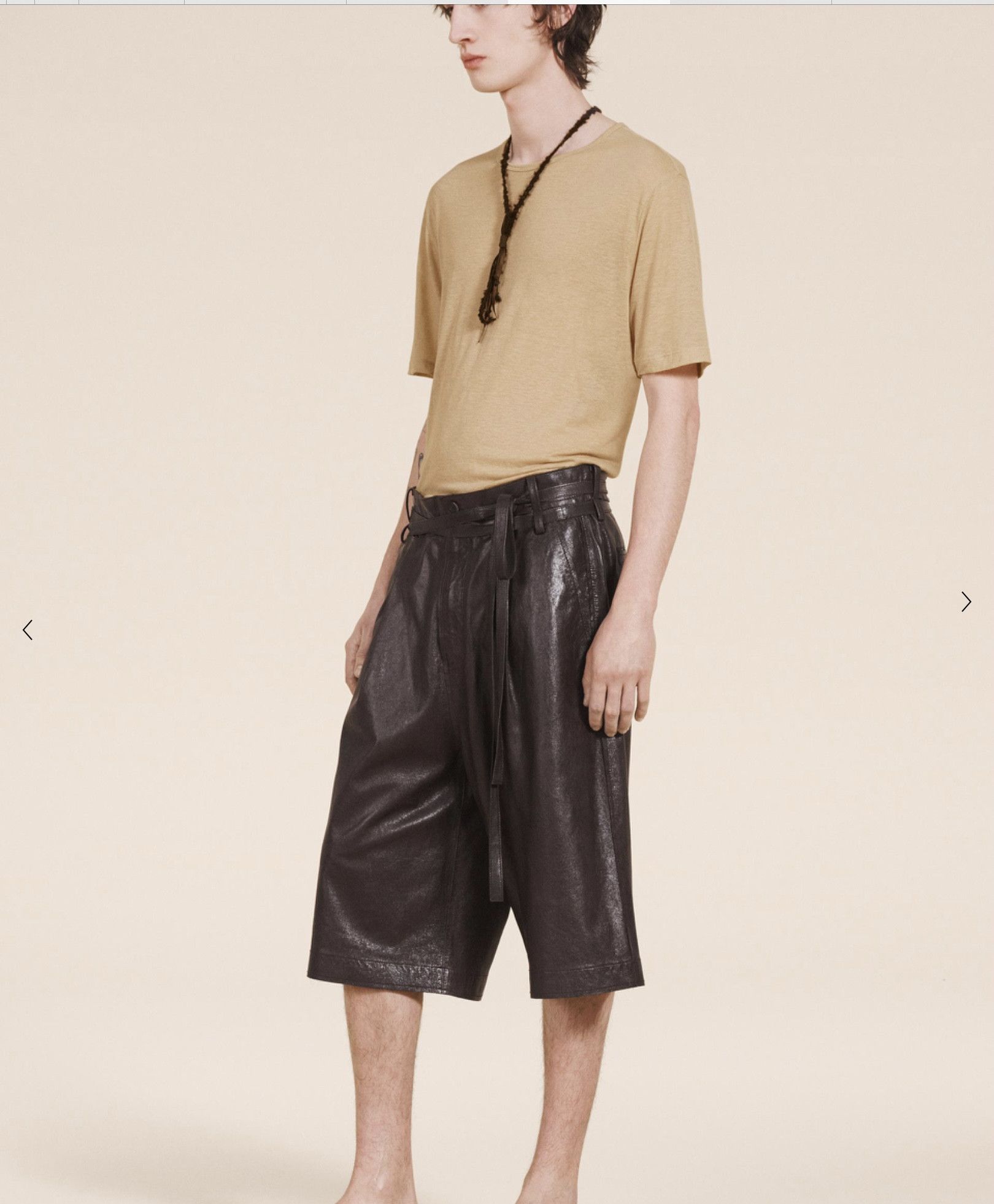 Zara Zara leather shorts Size US 31 - 5 Thumbnail