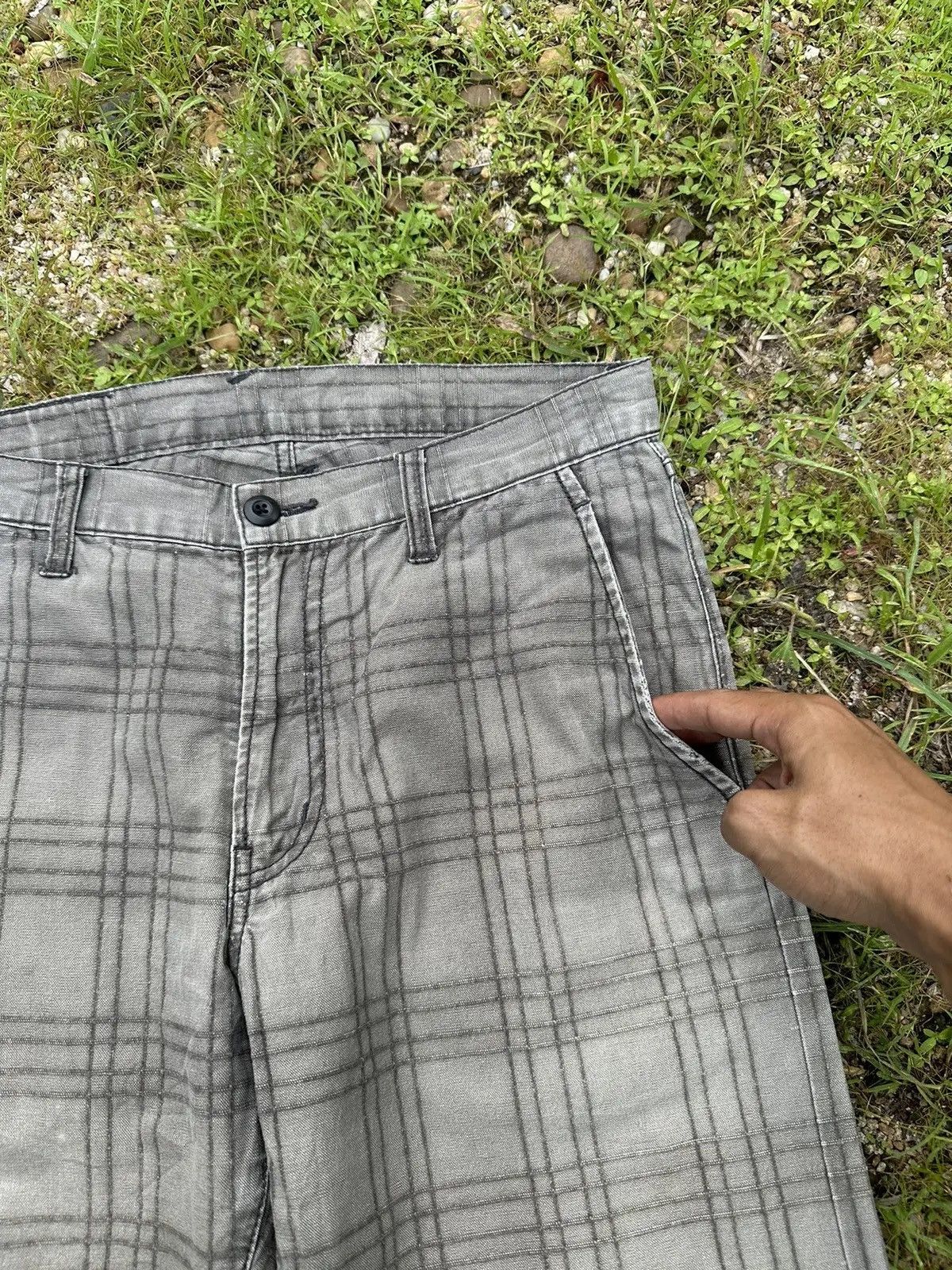 PPFM GRAILS!! VINTAGE PPFM JAPAN SASHIKO STITCHING TROUSERS PANTS Size US 29 - 5 Thumbnail