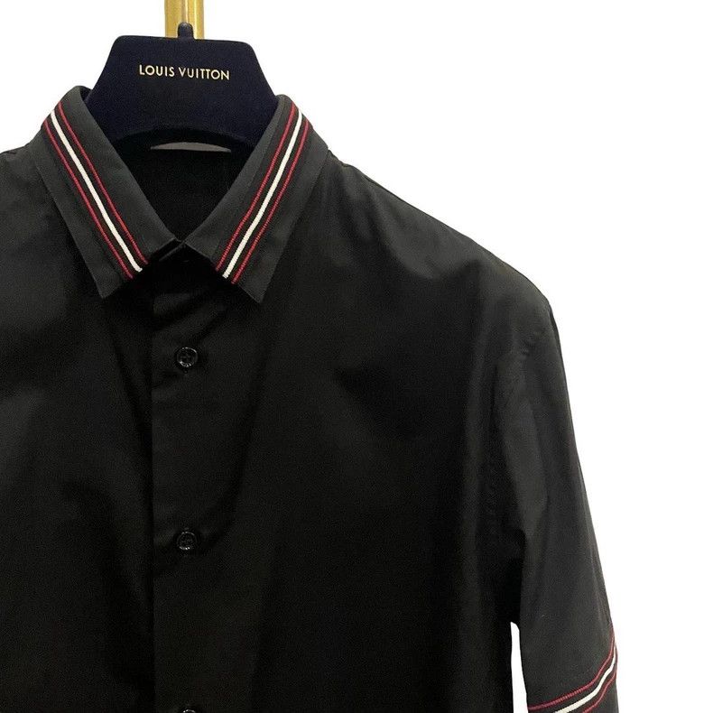 Dior Dior Size 37 Black striped fake two-piece shirt 2503-Nexta Size US XXS / EU 40 - 2 Thumbnail