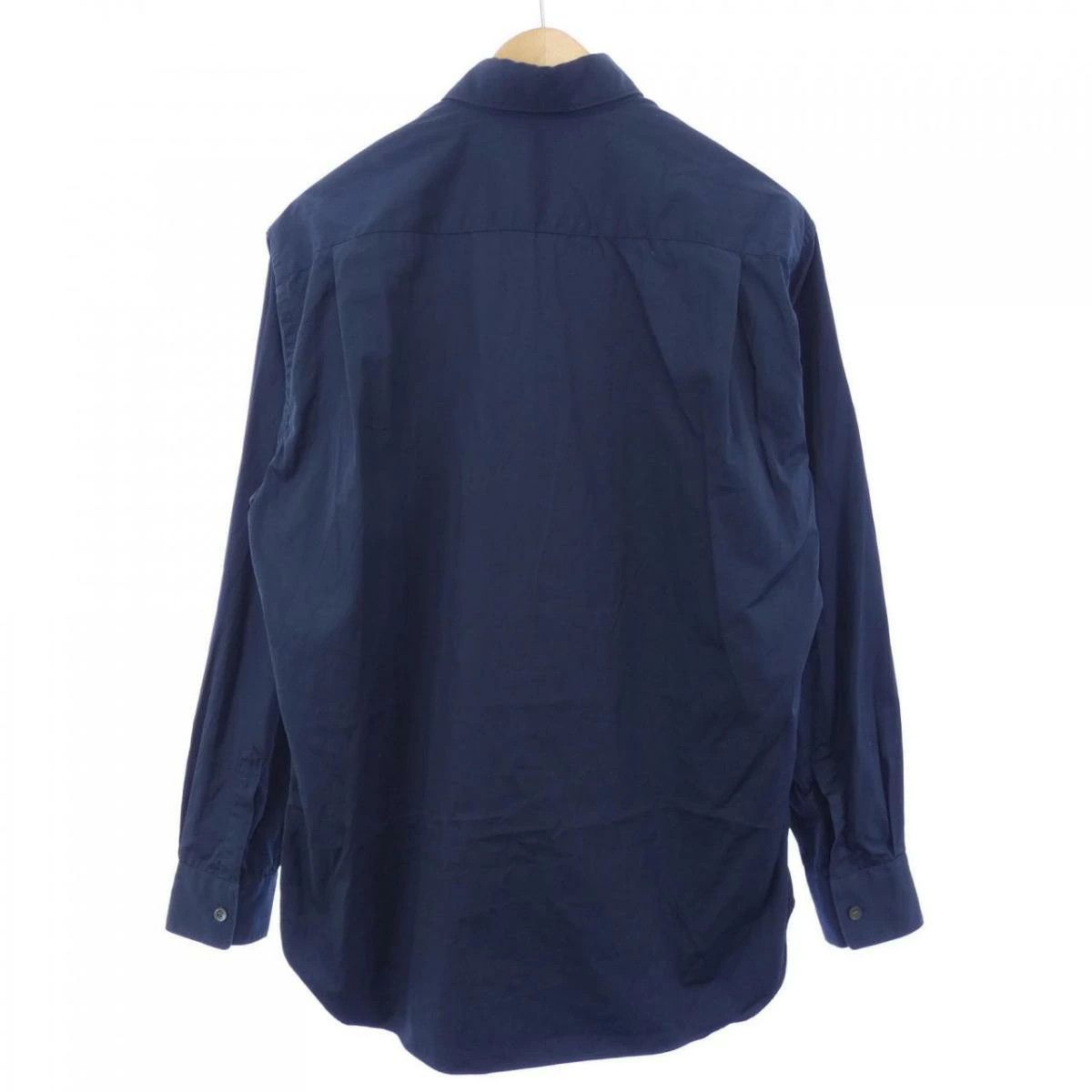 Comme des Garcons SHIRT Shirt Cotton Long Sleeve Chest Pocket Button Up Navy Size US XS / EU 42 / 0 - 2 Thumbnail