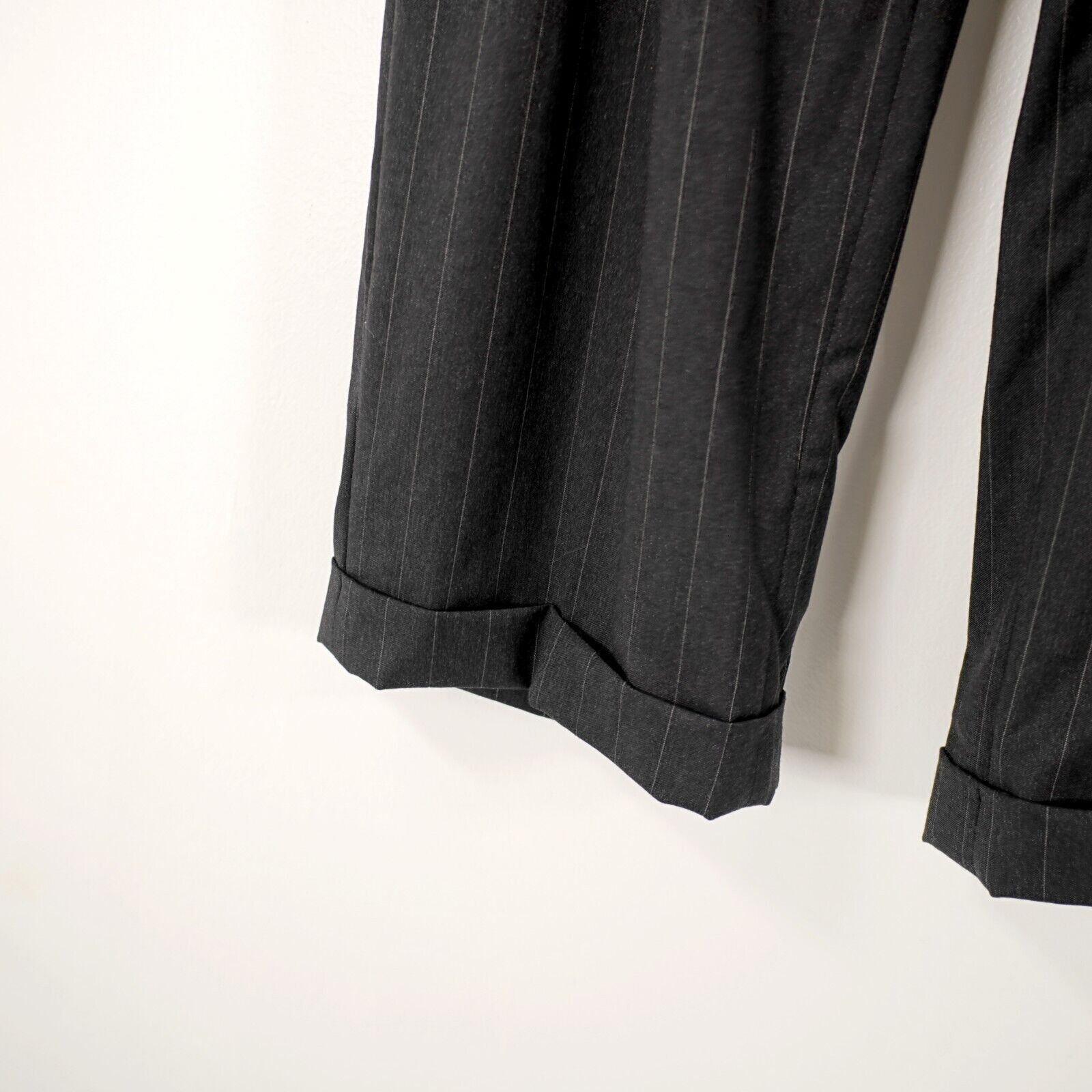 Jos. A. Bank Jos A Bank Signature Wool Gray Striped 2 Button 2 Piece Suit Size 42S - 3 Thumbnail