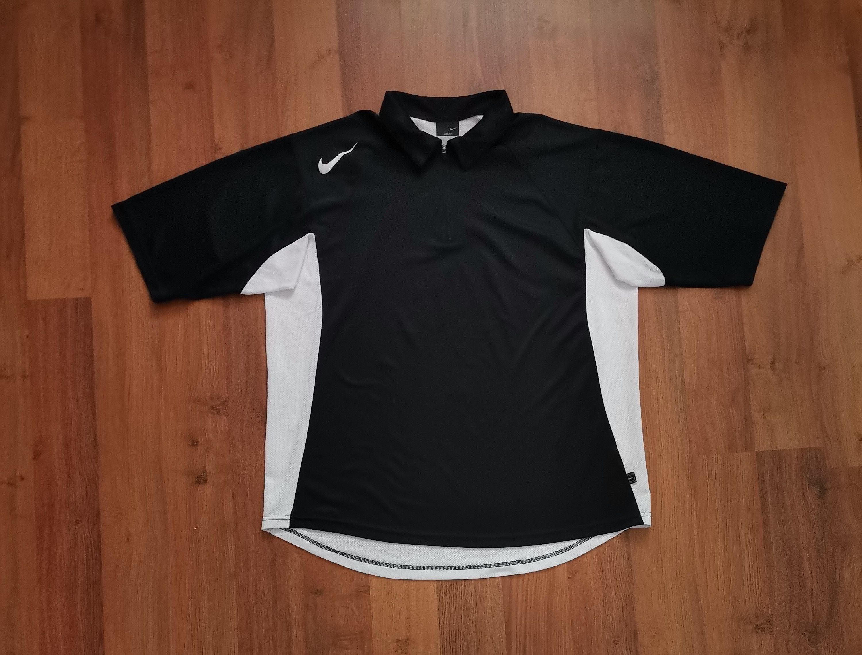 Nike Vintage Nike Quarter Zip T-Shirt Size US L / EU 52-54 / 3 - 1 Thumbnail