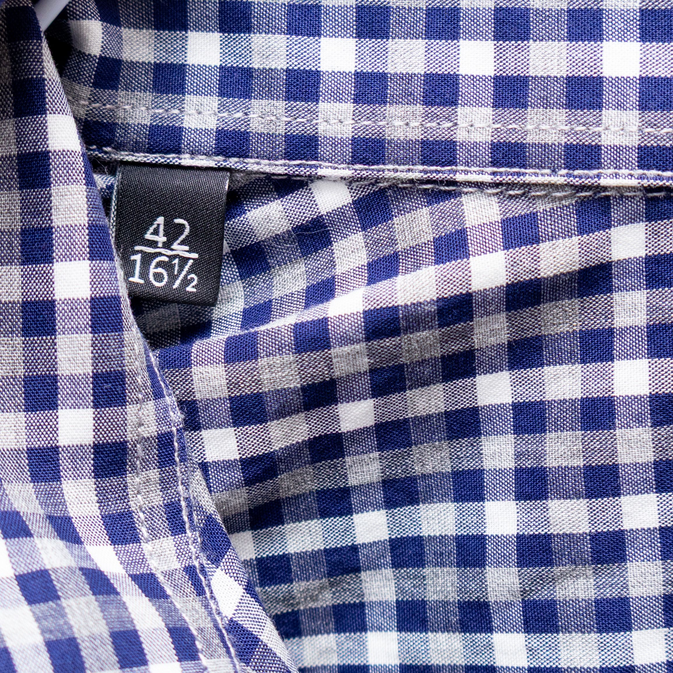 Gucci Gucci Men’s Slim Fit Gingham Check Dress Shirt Tom Ford Era Size US L / EU 52-54 / 3 - 6 Thumbnail