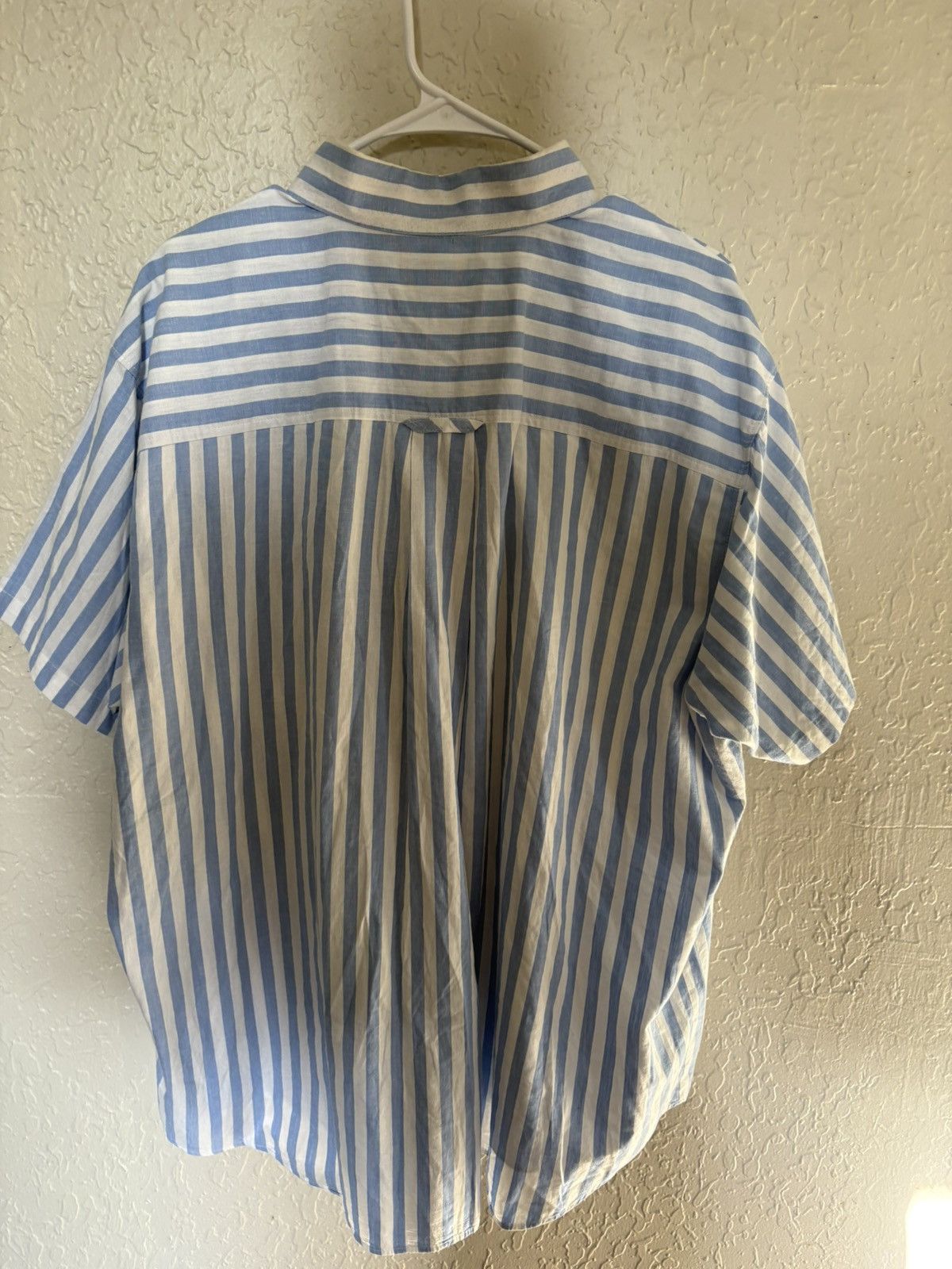 Vintage Alexander Lloyd Boston Striped Short Sleeve Button-Down Size US XL / EU 56 / 4 - 3 Thumbnail