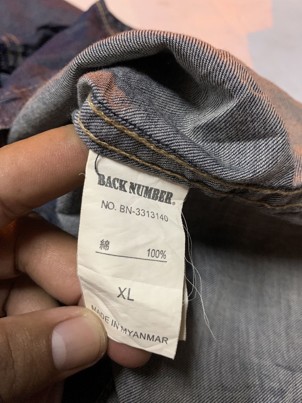 Vintage Vintage Back Number Western Jacket Size US XL / EU 56 / 4 - 15 Thumbnail