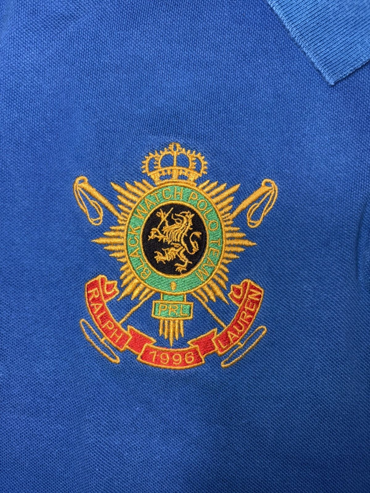 Polo Ralph Lauren VTG Polo Ralph Lauren BigPony BlackWatch PoloTeam CrestPolo Size US XL / EU 56 / 4 - 7 Thumbnail