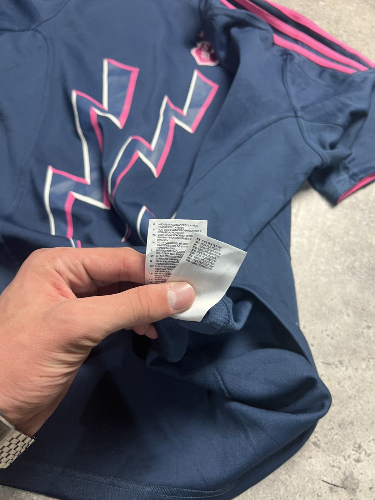 Adidas Stade Francais Paris Rugby Jersey Size US L / EU 52-54 / 3 - 10 Thumbnail