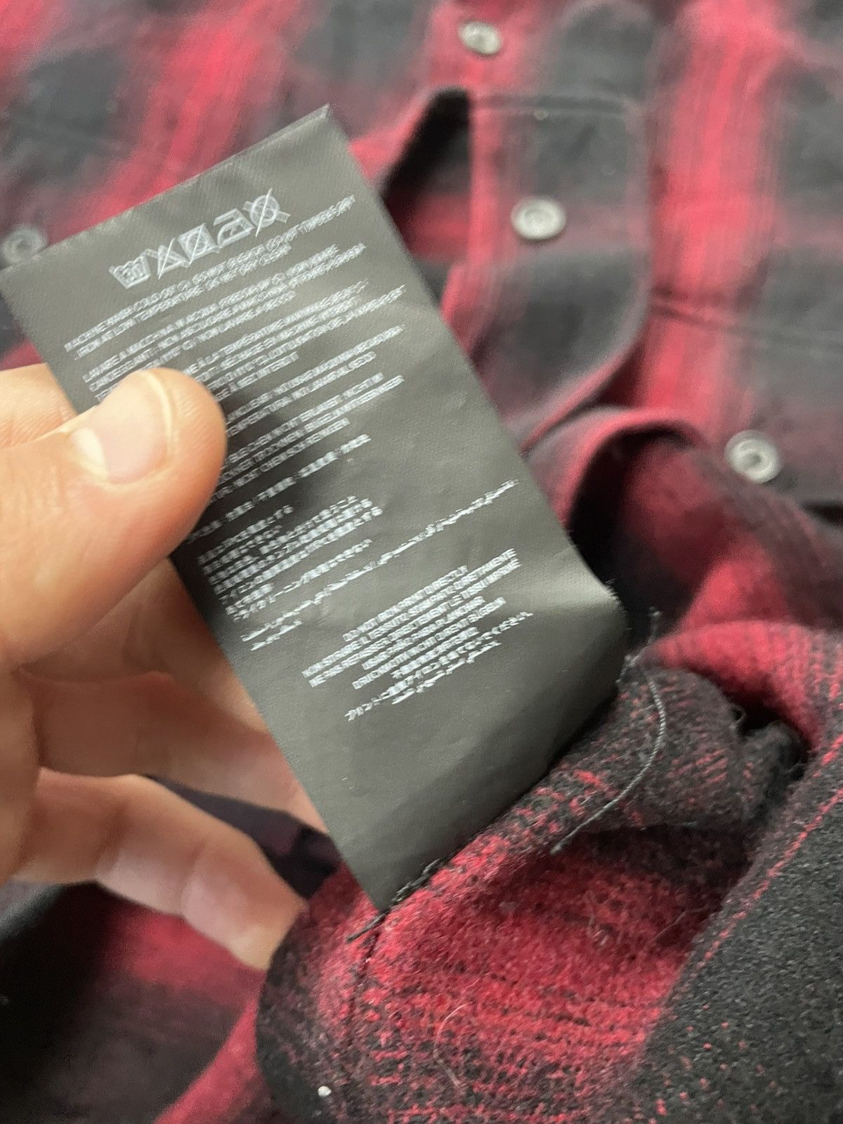 Marcelo Burlon Marcelo Burlon Milan Eagle Flannel Plaid Size US M / EU 48-50 / 2 - 9 Thumbnail
