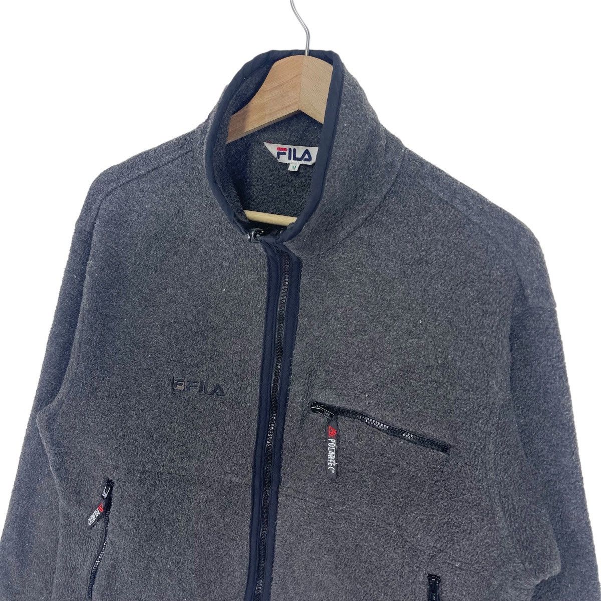 Fila × Vintage 90’s Fila Fleece Polartec Jacket Size US M / EU 48-50 / 2 - 2 Thumbnail