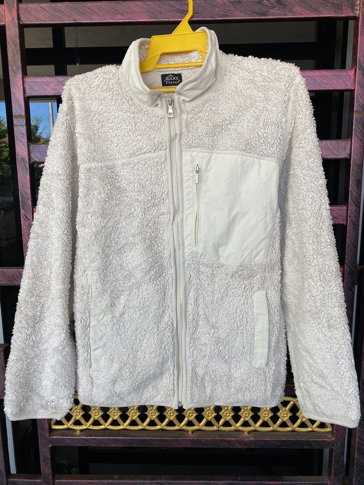 Japanese Brand × Uniqlo Uniqlo fleece bulky jacket full zipped Size US L / EU 52-54 / 3 - 3 Thumbnail