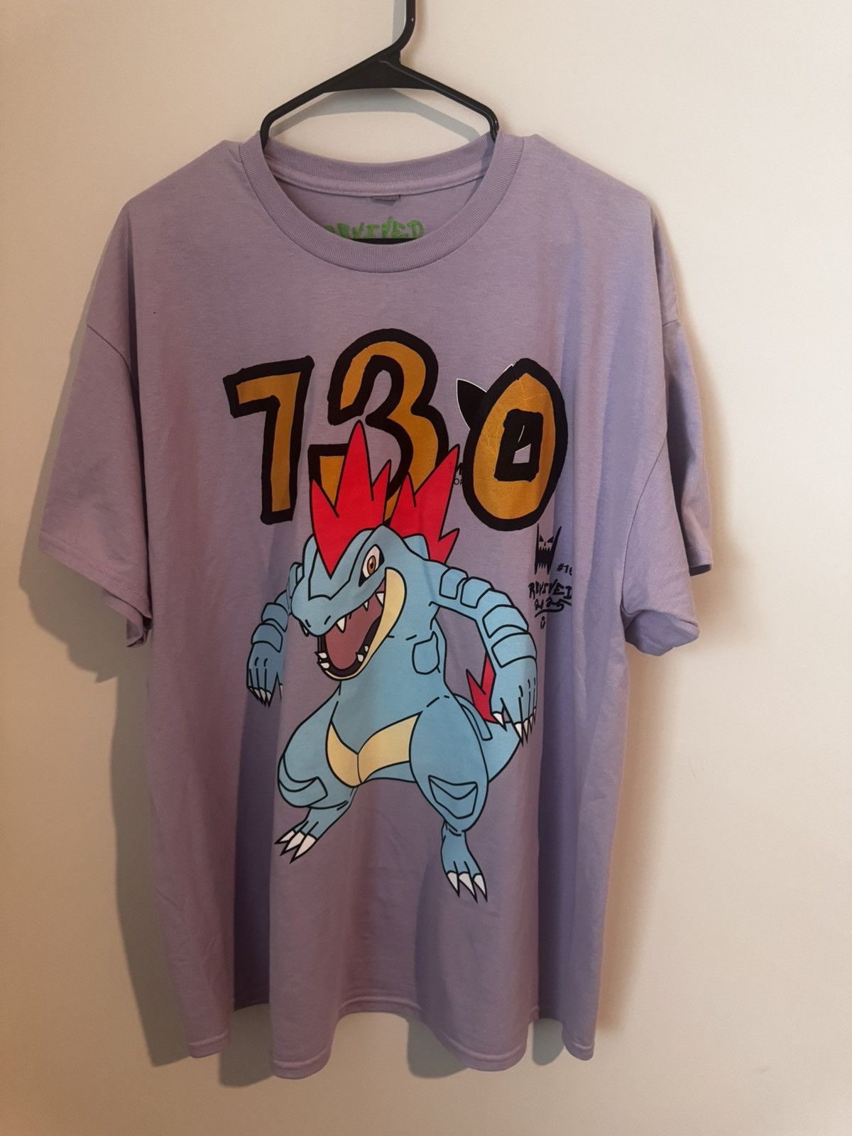 Asspizza x Pokemon Feraligatr Tee Shirt XL