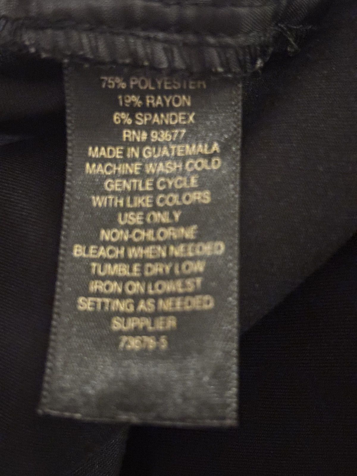Worthington Women’s black crop Pants.wp1210 Size 42" / US 20 - 10 Thumbnail