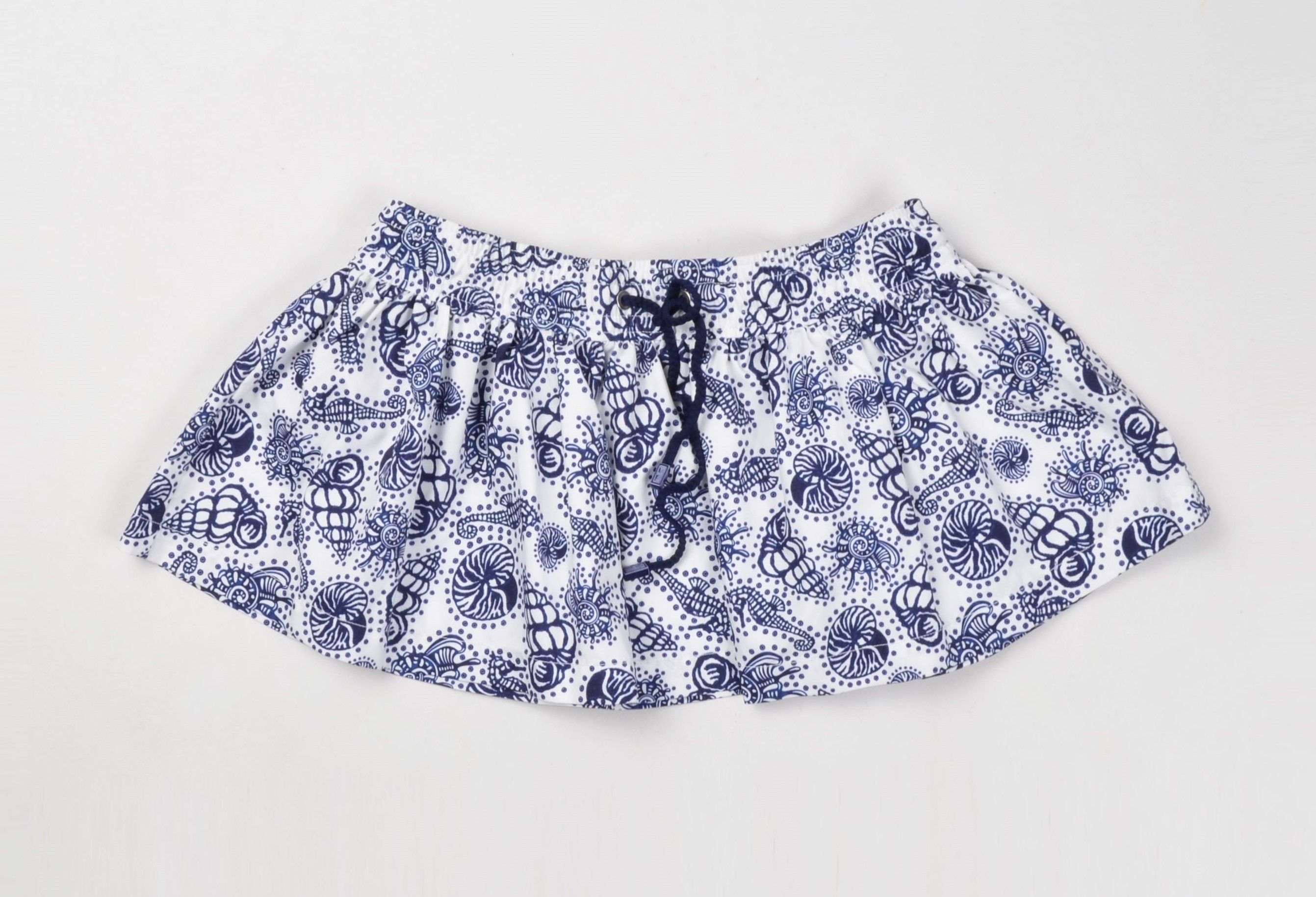 Designer × Vilebrequin Vilebrequin Y2K Seashell Print Swim Hot Mini Skirt Size 28" / US 6 / IT 42 - 3 Thumbnail