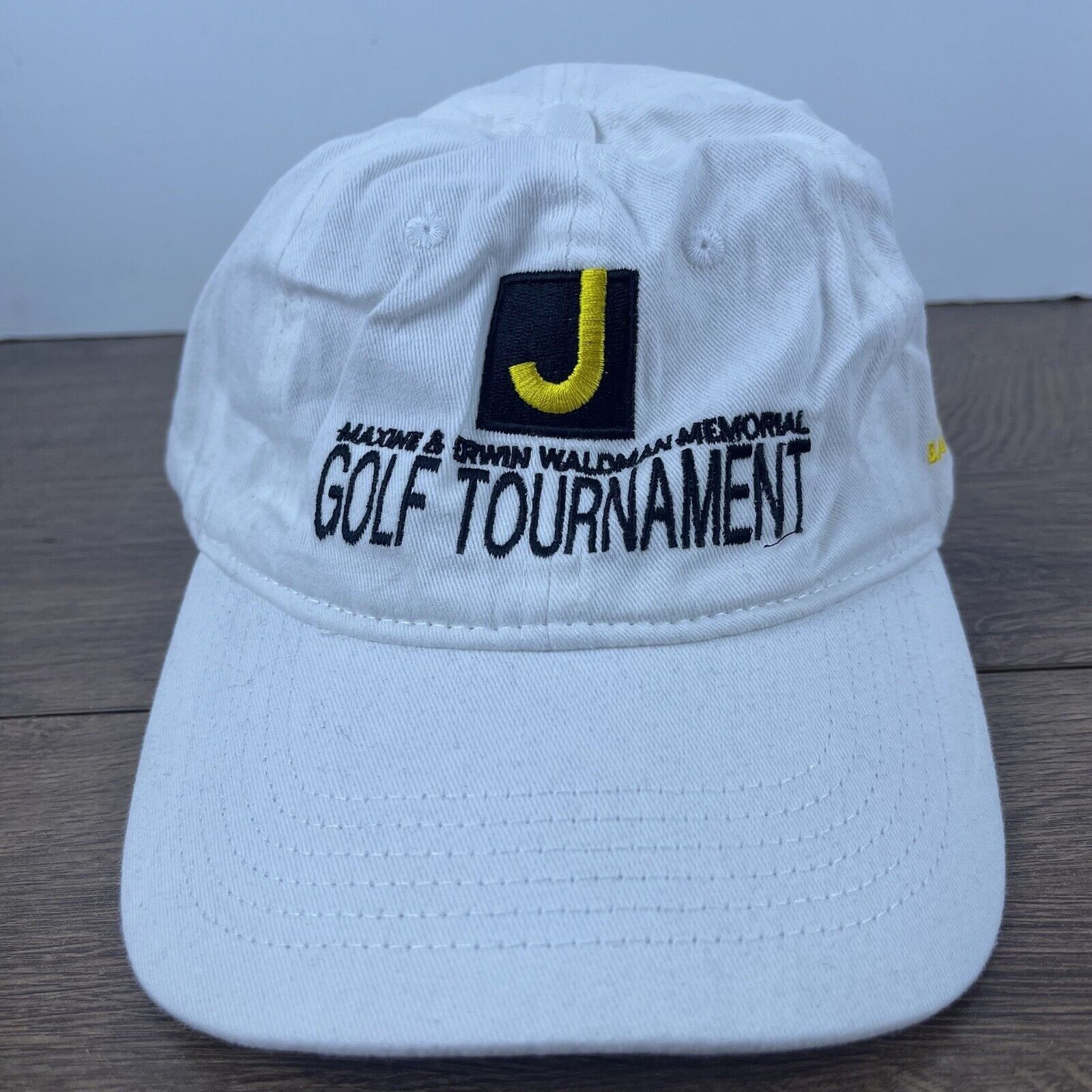 Other Maxine Erwin Waldman Golf Tournament Hat White Hat Adjustabl Size ONE SIZE - 2 Thumbnail