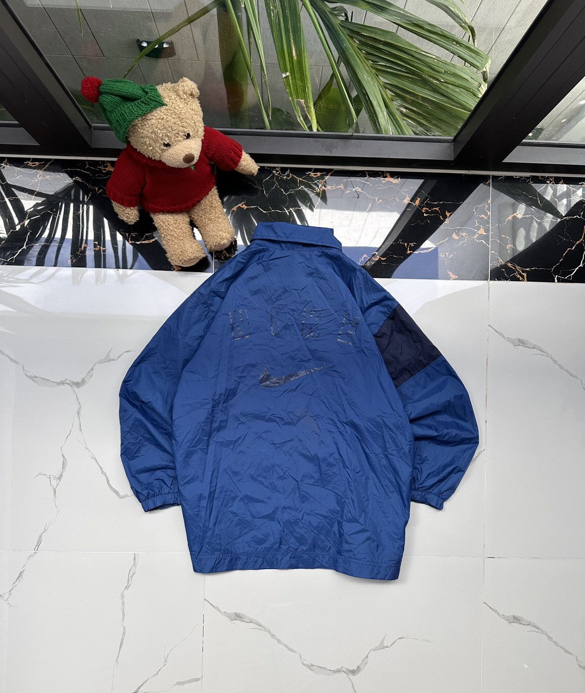 Nike × Vintage 90s NIKE VINTAGE BIG LOGO STREETWEAR LIGHT JACKET Size US S / EU 44-46 / 1 - 2 Thumbnail
