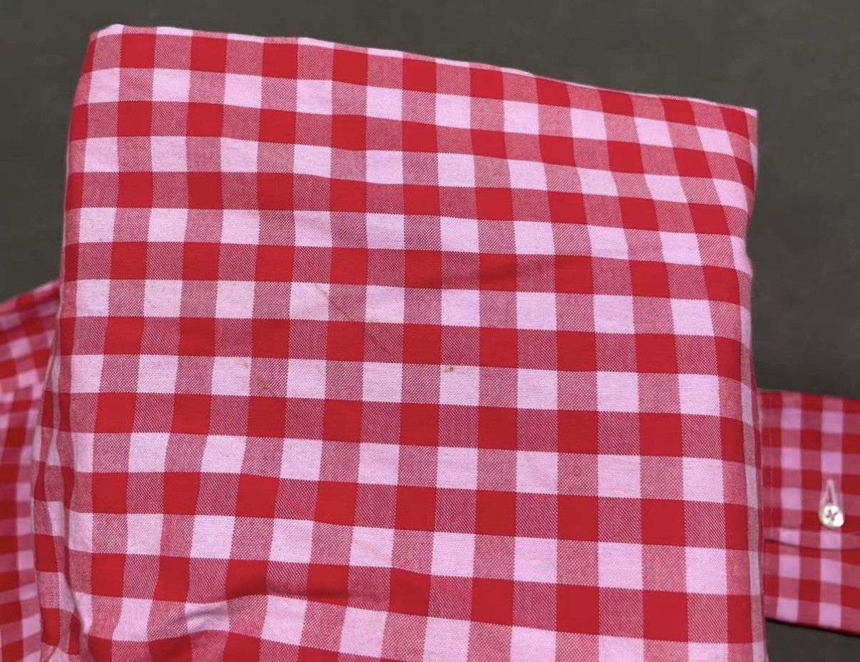 CDG by Comme des Garcons Comme des Garçons Custom Red Plaid Shirt J16 Size US XS / EU 42 / 0 - 7 Thumbnail