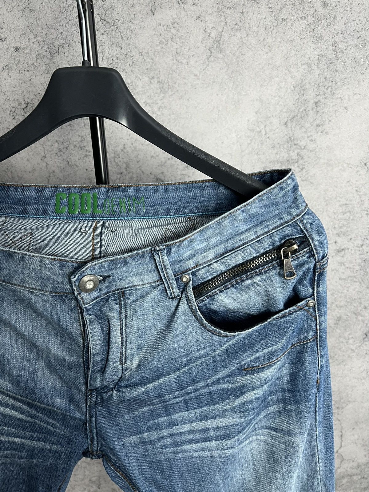 Other Y2K Jeans Crazy Fit Denim Pants 2000s Slim Size US 34 / EU 50 - 5 Thumbnail