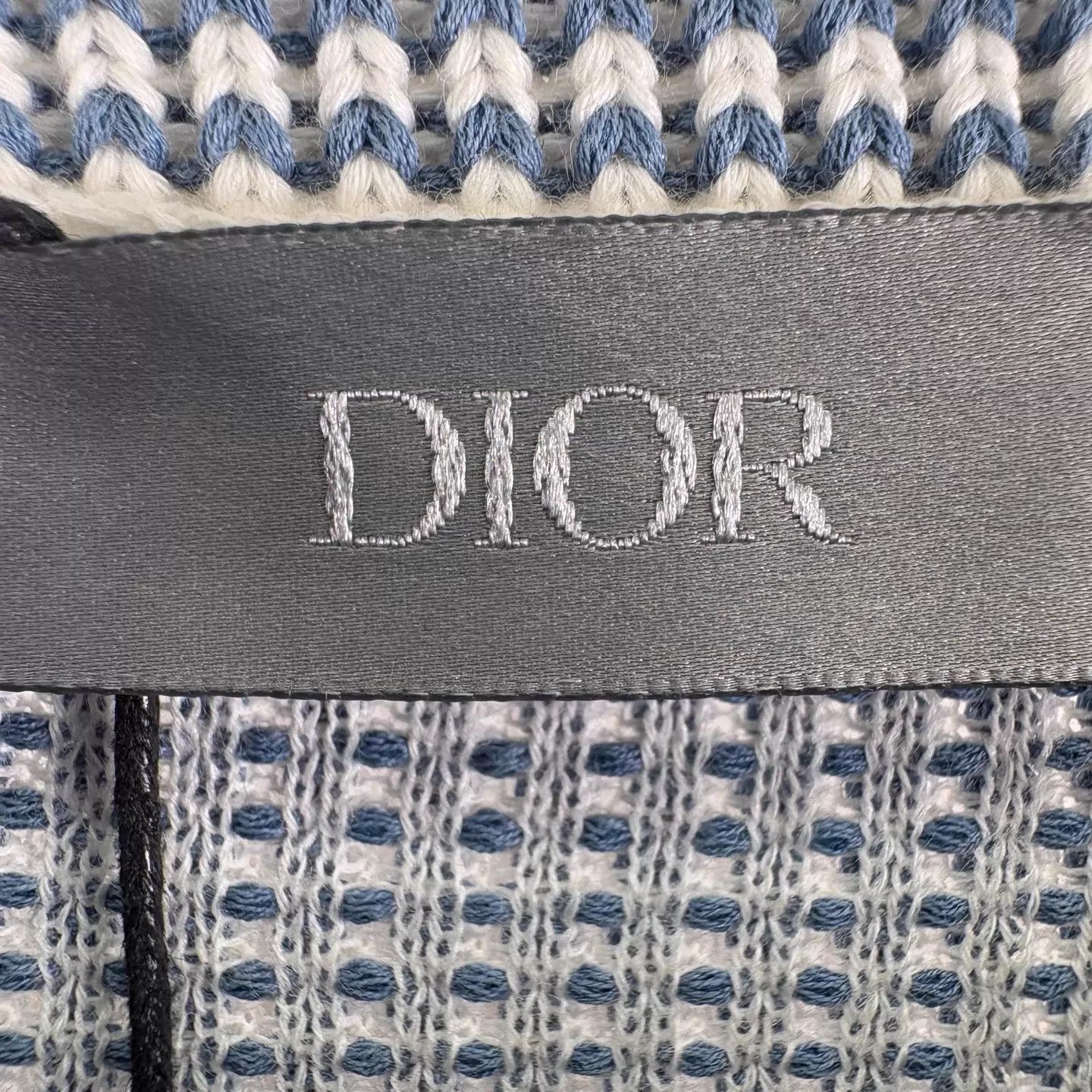 Dior Dior Logo Knit Tee M (Italy) Cotton Polyester New Size US M / EU 48-50 / 2 - 5 Thumbnail