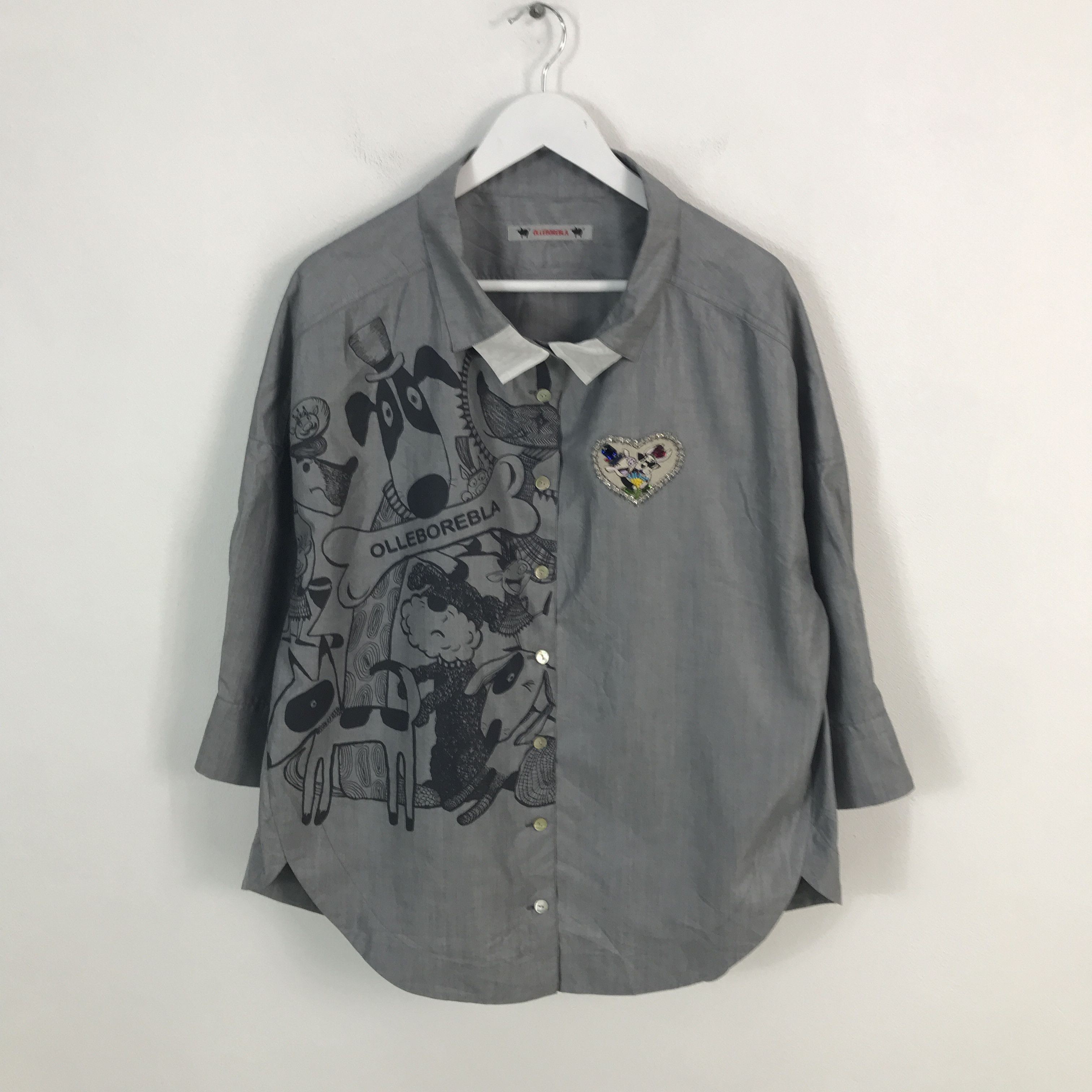 Japanese Brand Rare Olleborebla Button Up Shirt Size XL / US 12-14 / IT 48-50 - 1 Thumbnail