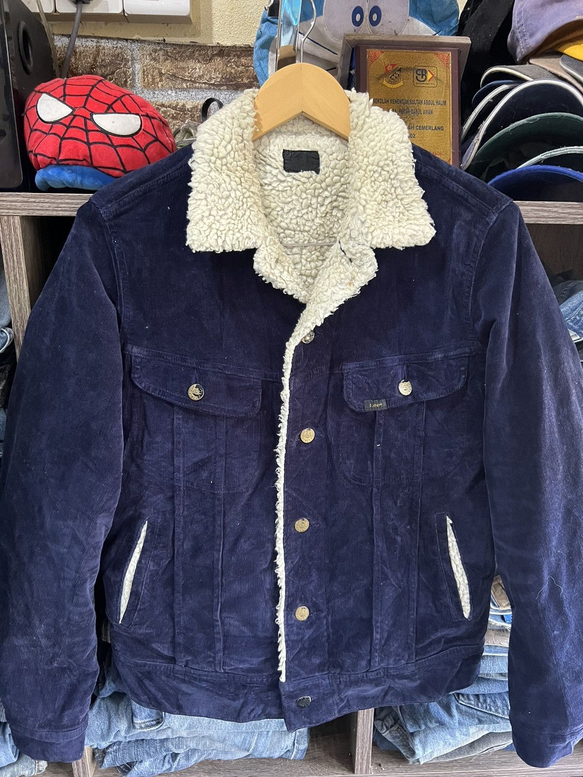 Lee 🔥Lee Riders Corduroy Sherpa Jacket Size US S / EU 44-46 / 1 - 4 Thumbnail