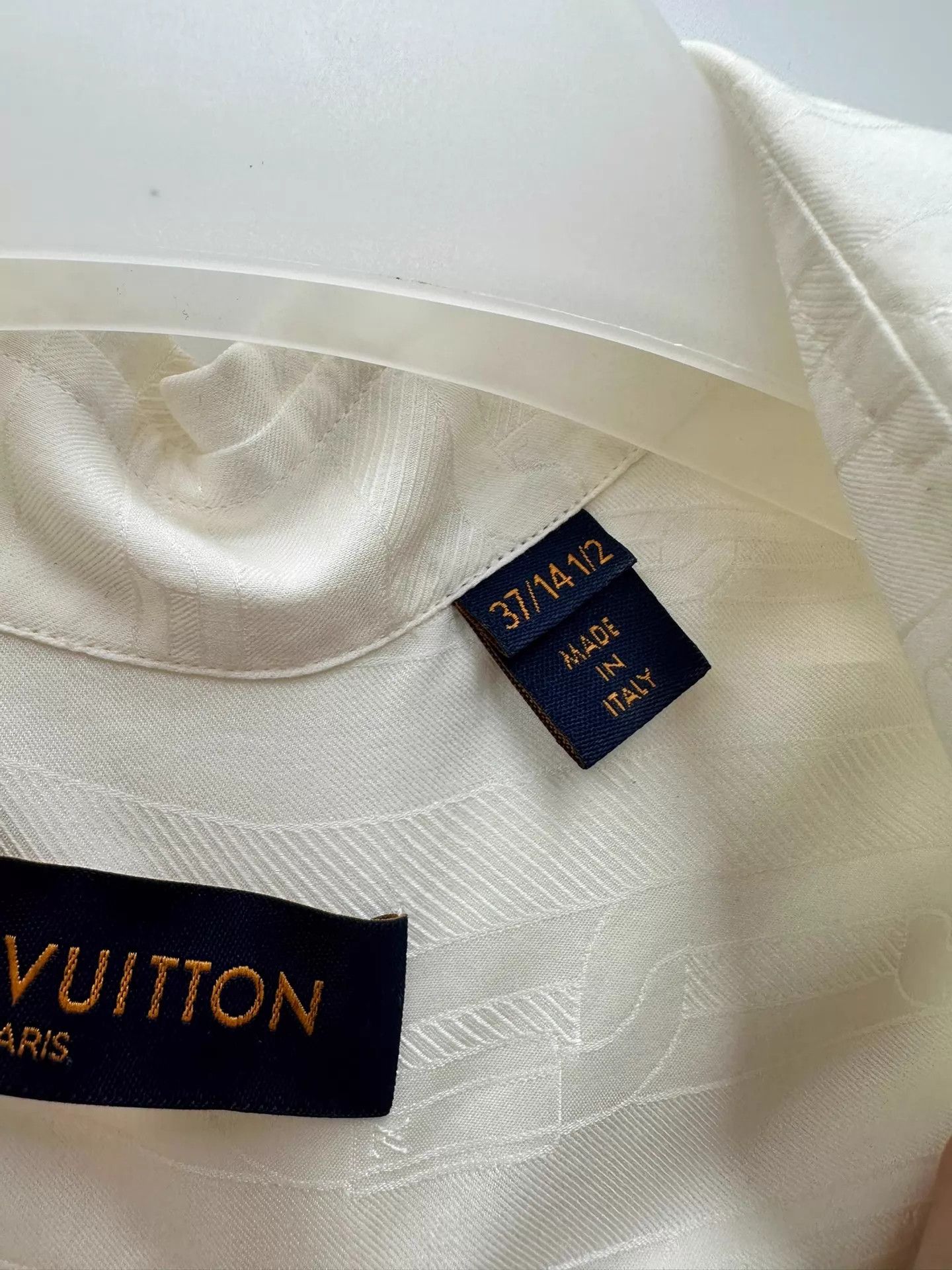 Louis Vuitton Louis Vuitton Men's Shirt 37 Size US XS / EU 42 / 0 - 9 Thumbnail