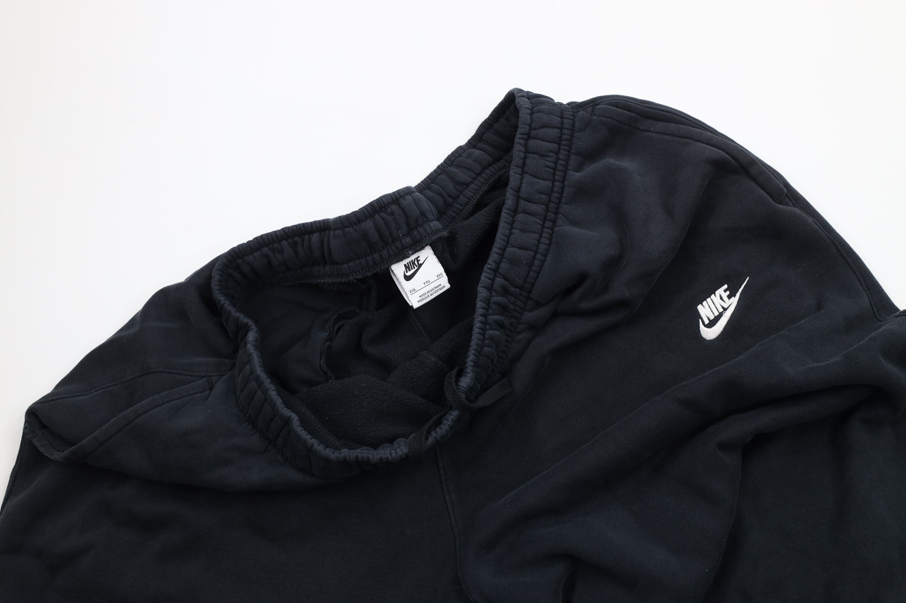 Nike Vintage Nike Spell Out Cuffed Sweatpants Joggers Black Size US 40 / EU 56 - 10 Thumbnail