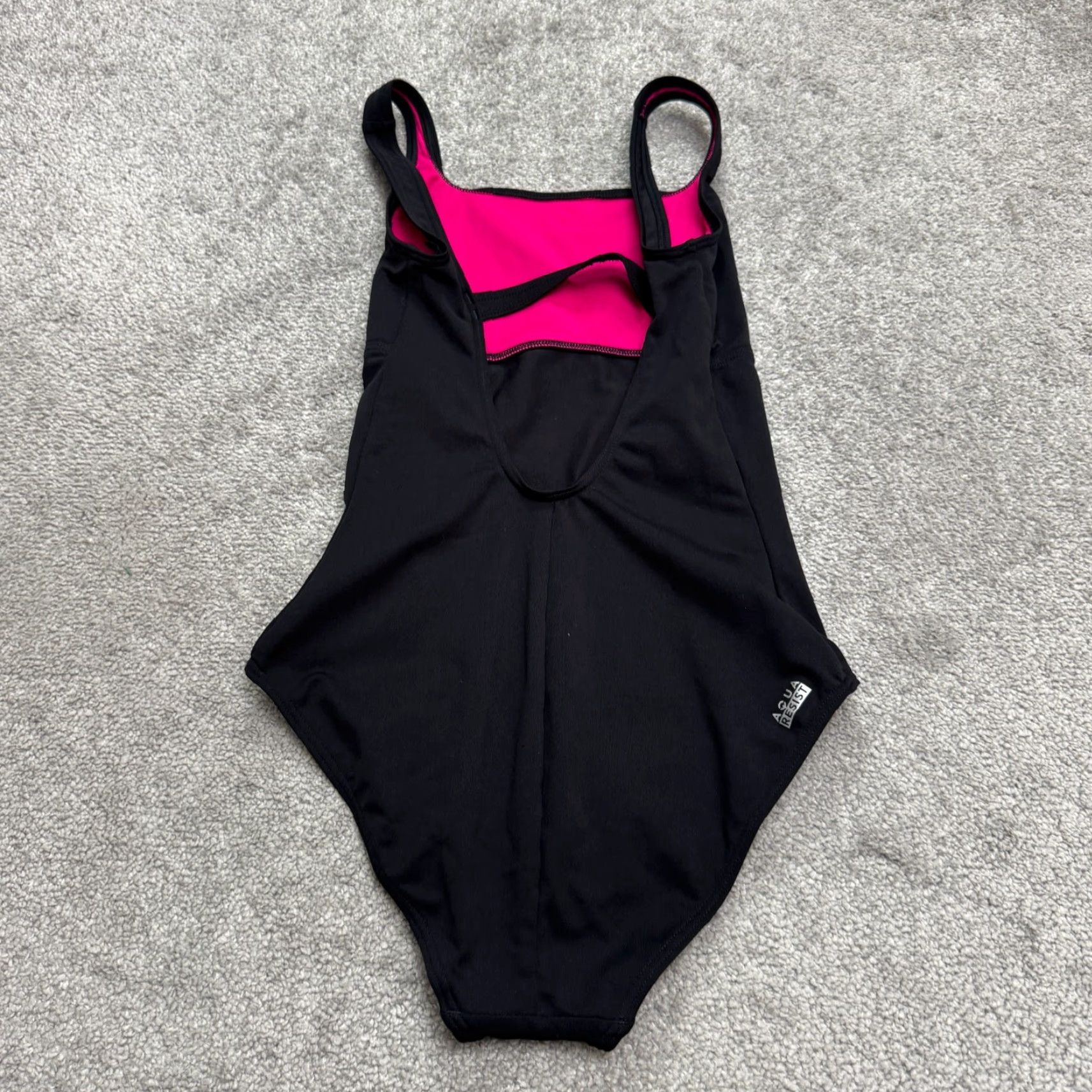 Vintage VINTAGE Nabaiji Womens One Piece Swimsuit XS Black Backless Sport Swimwear Beach Active Training Size ONE SIZE - 2 Thumbnail