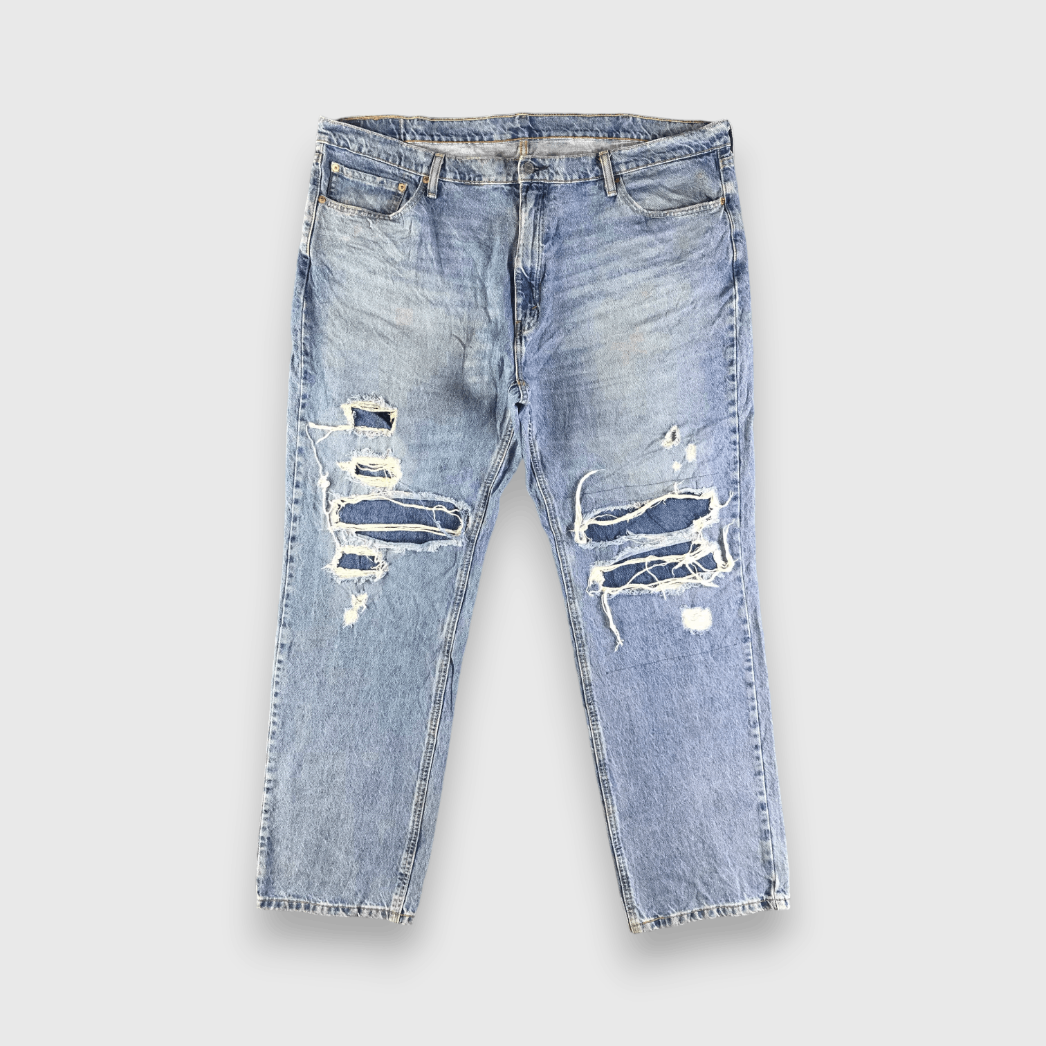 Levi's Vintage Blue Wash Levis 541 Jeans-J4276 Size US 44 / EU 60 - 1 Thumbnail