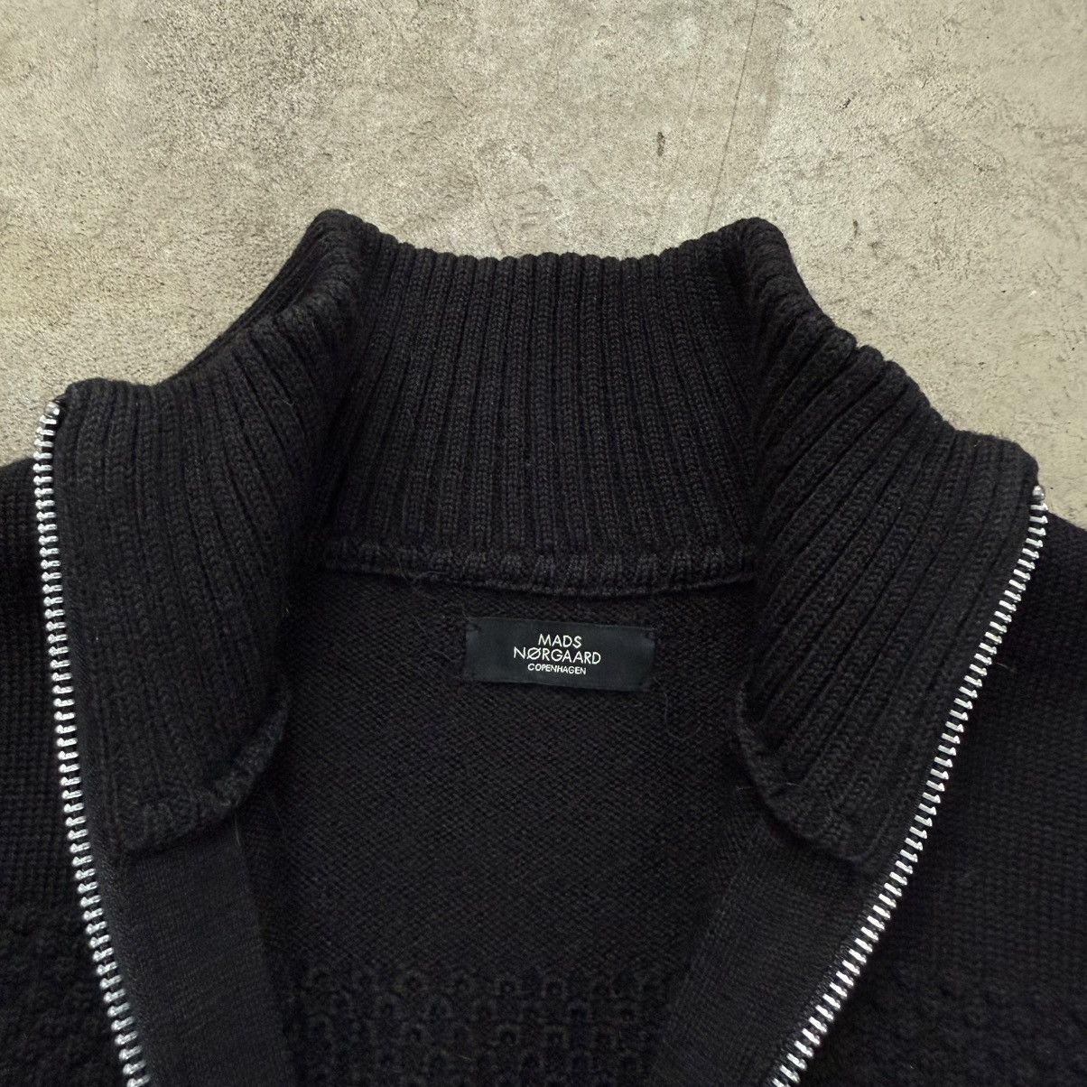 Mads Norgaard Mads Norgaard Klements Zip Pure New Wool Sweater Size US L / EU 52-54 / 3 - 4 Thumbnail
