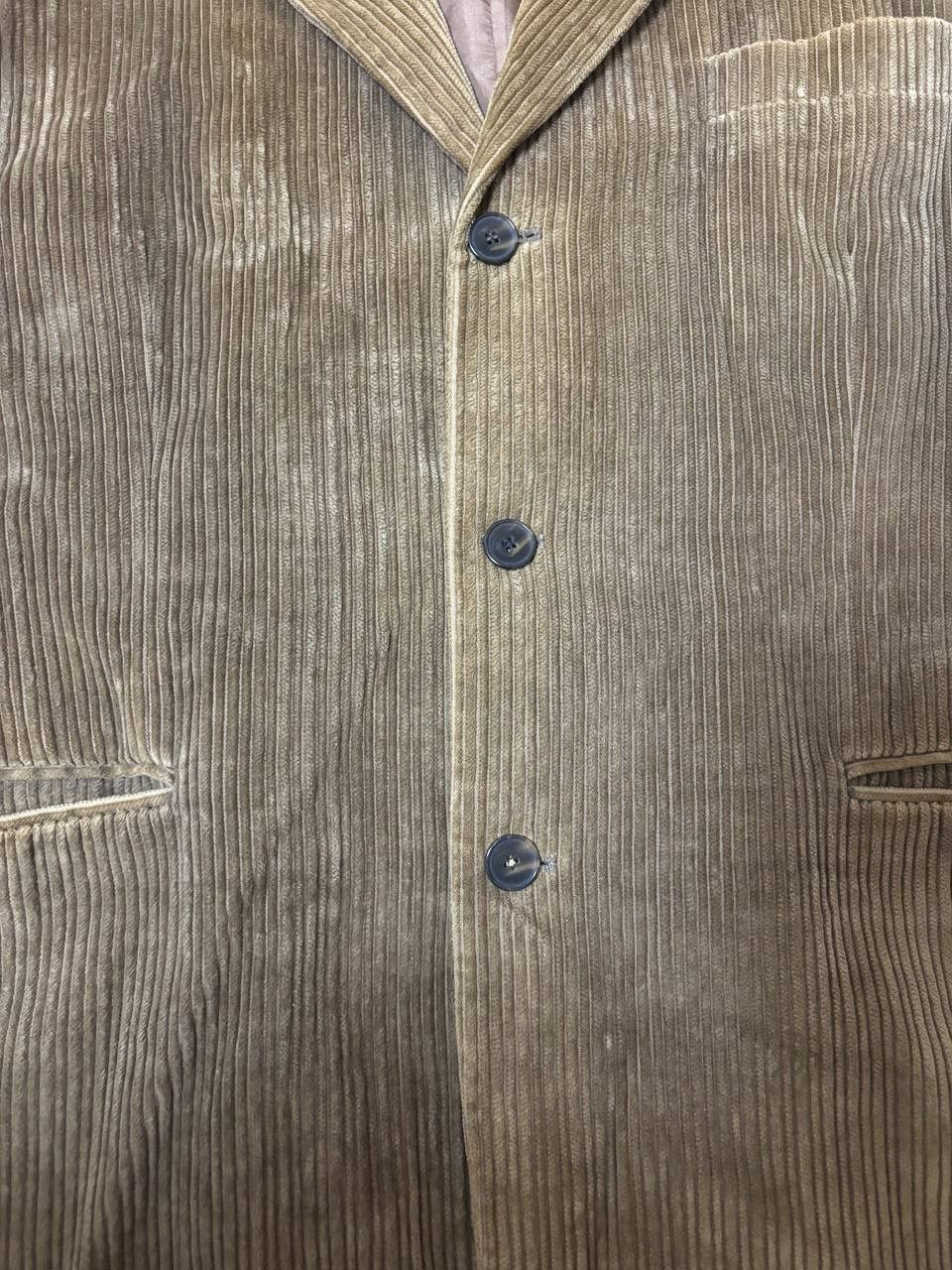 Vintage Votum Man of Fashion Corduroy Blazer Jacket – Brown Size 54L - 13 Thumbnail