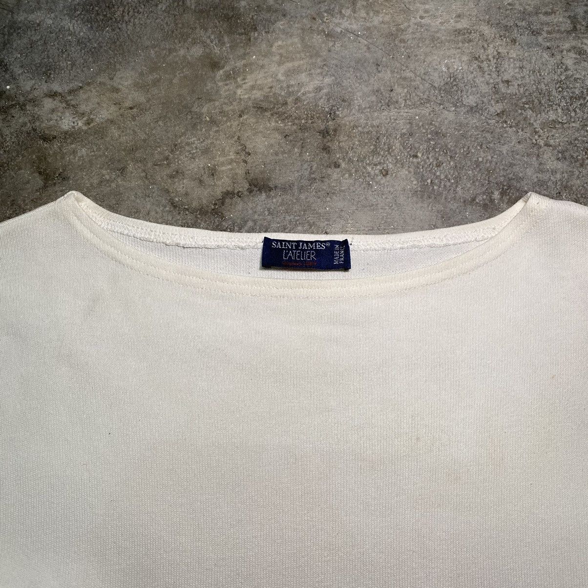 Designer × Saint James Vintage Saint James L’Atelier Longsleeve Shirt Size US S / EU 44-46 / 1 - 4 Thumbnail