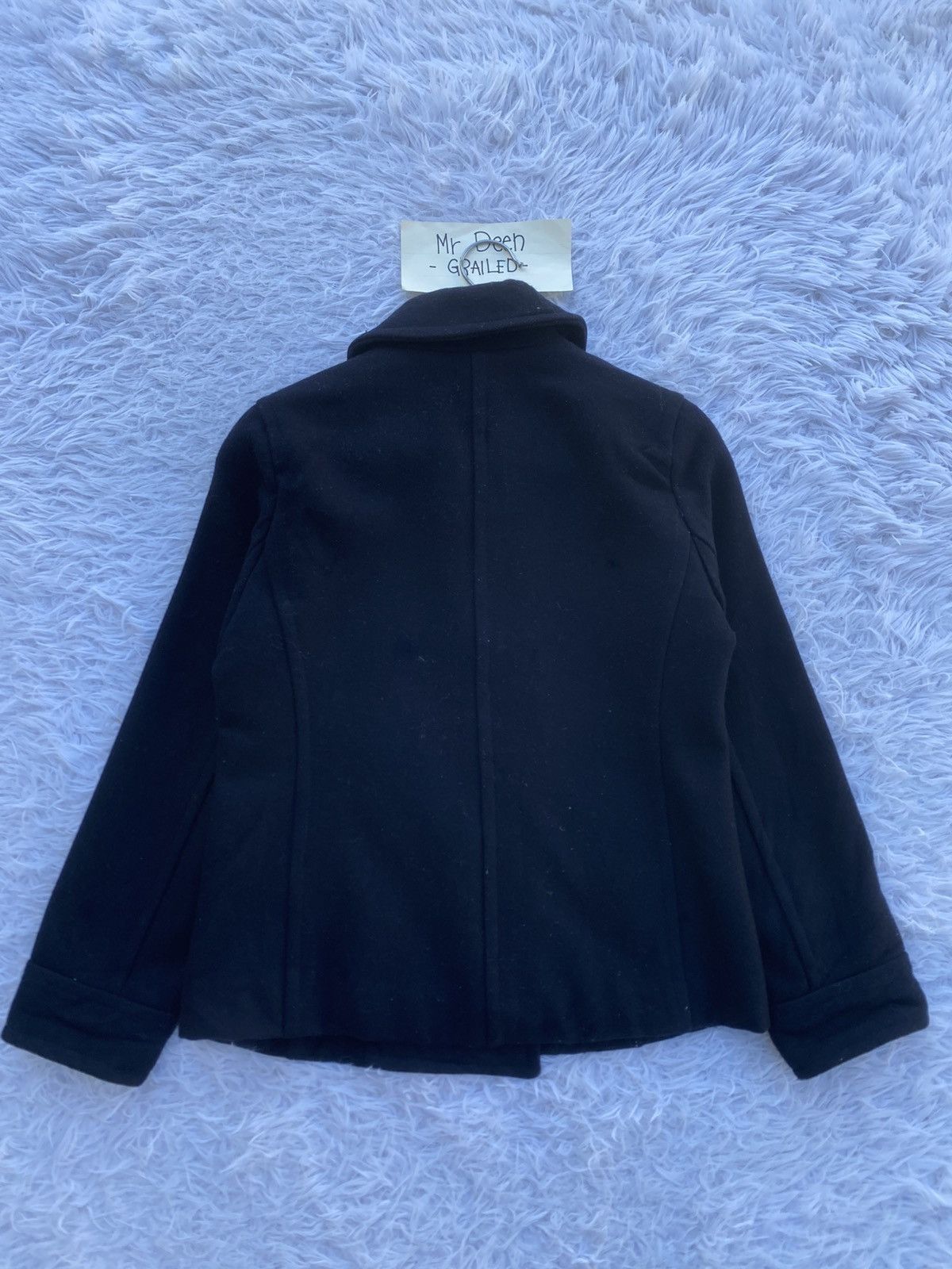 Blue Blue Japan Rare Vintage Blue Blue Wool Women Jacket Size S / US 4 / IT 40 - 15 Thumbnail