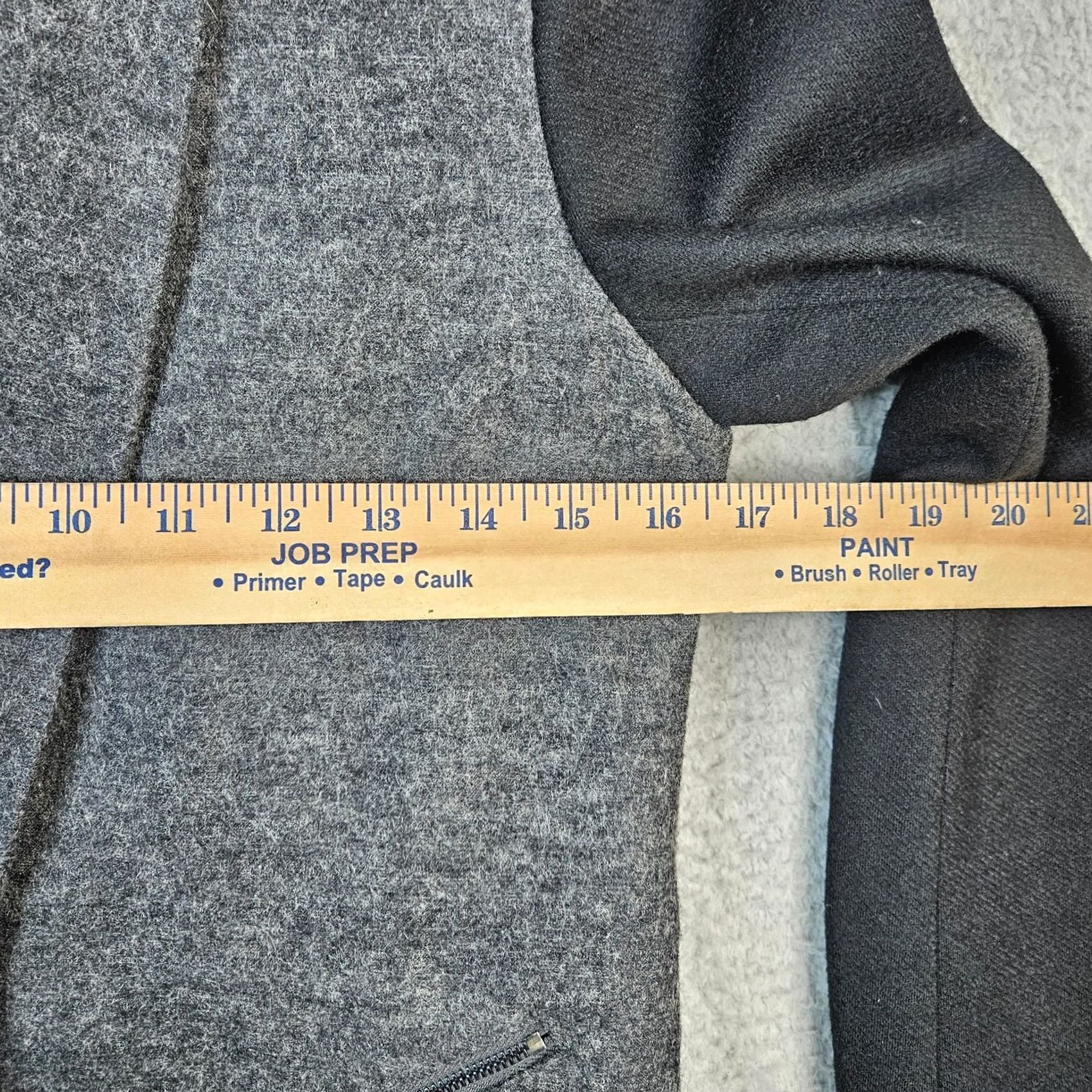 Ann Taylor Ann Taylor Women’s Blazer Two Tone Black Gray Open Front Size 4 Regular Jacket Size S / US 4 / IT 40 - 3 Thumbnail