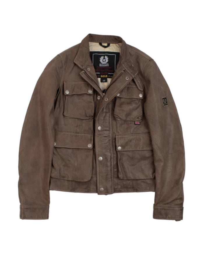Belstaff Women's Belstaff Gold Label Leather Motorcycle Jacket Size S Size S / US 4 / IT 40 - 1 Thumbnail