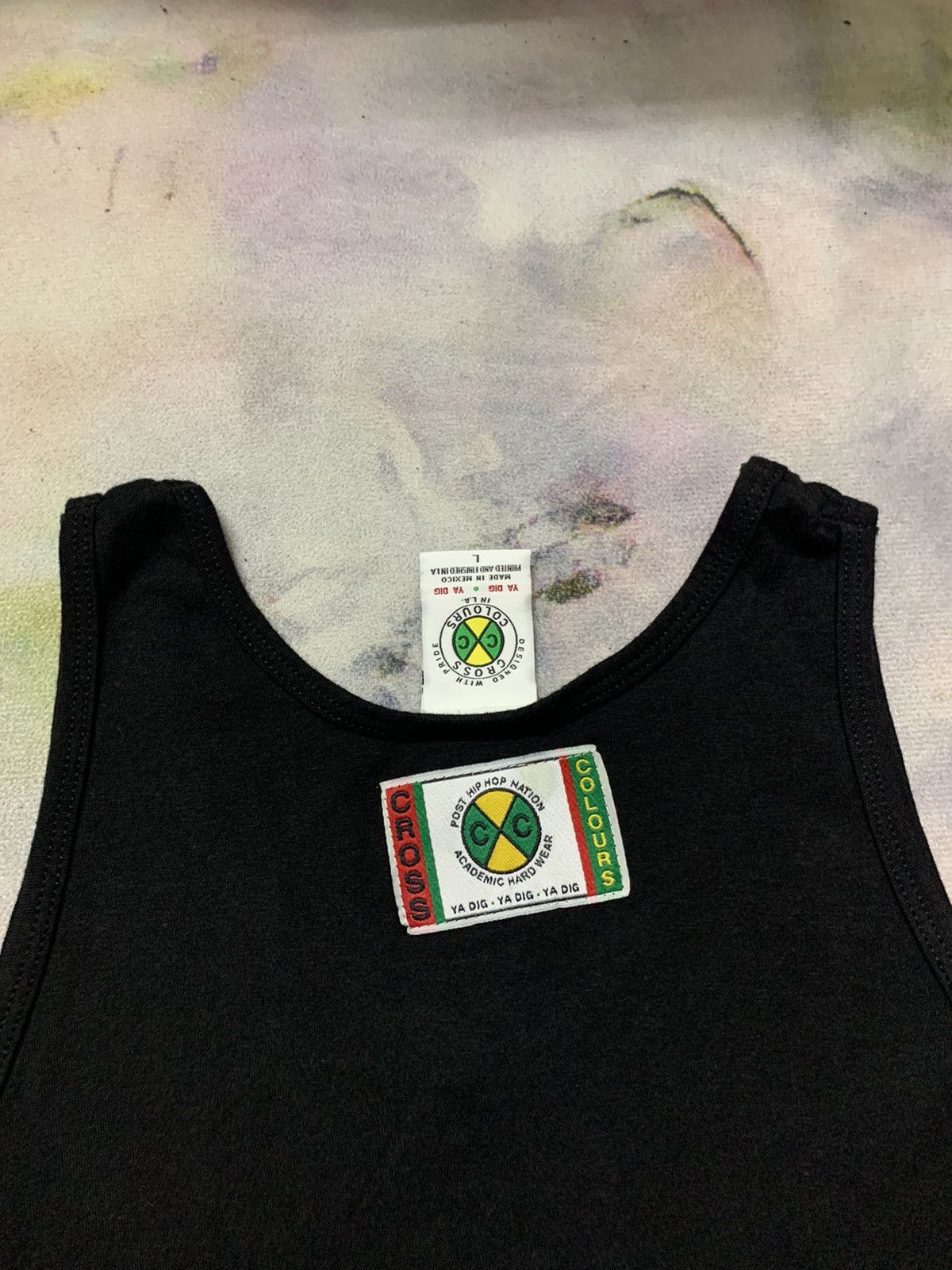 Cross Colours × Rap Tees Vintage Cross Colours Missing Evan Wilson Top Size US L / EU 52-54 / 3 - 5 Thumbnail