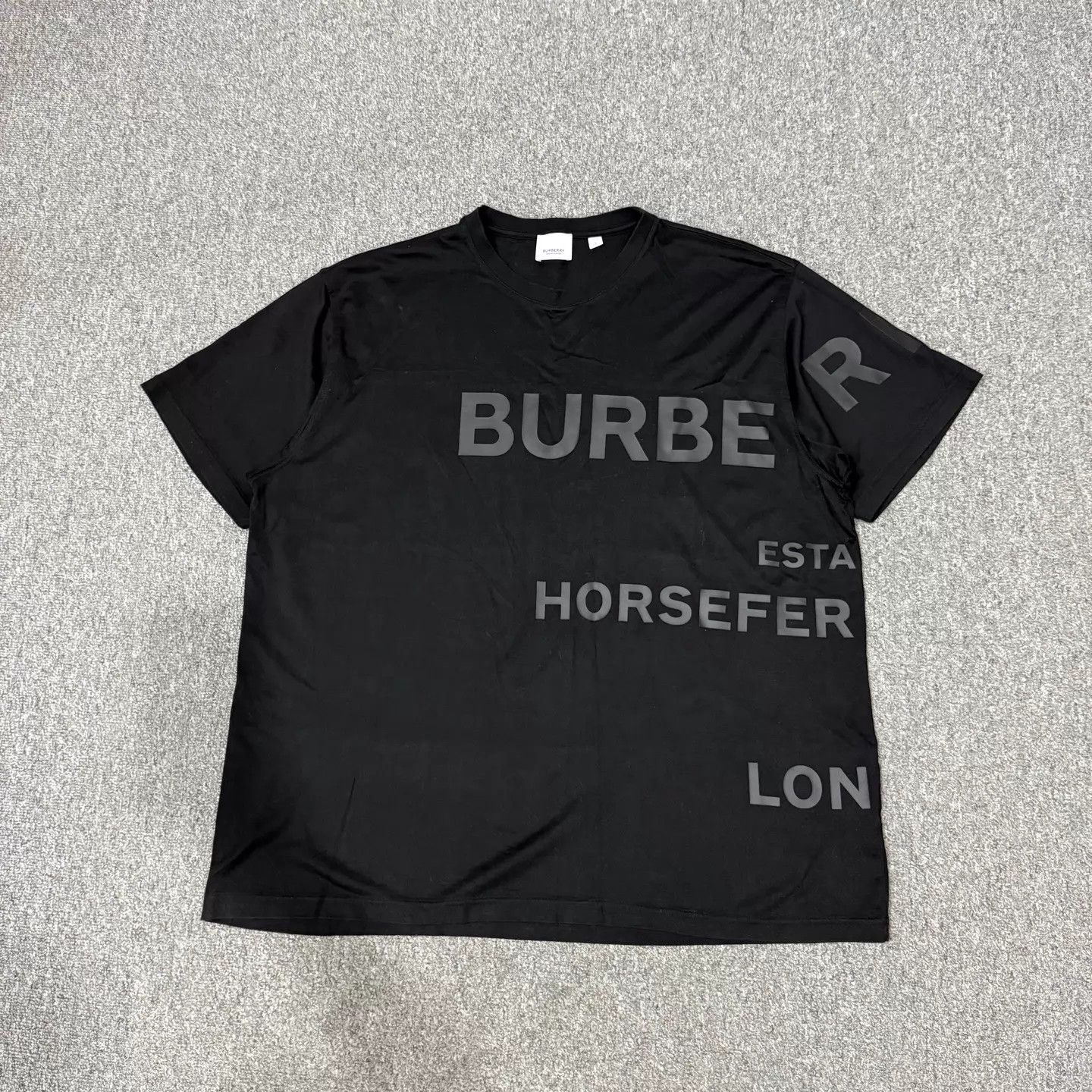 Burberry Burberry Black Logo T-Shirt L 99 new Size US L / EU 52-54 / 3 - 1 Thumbnail