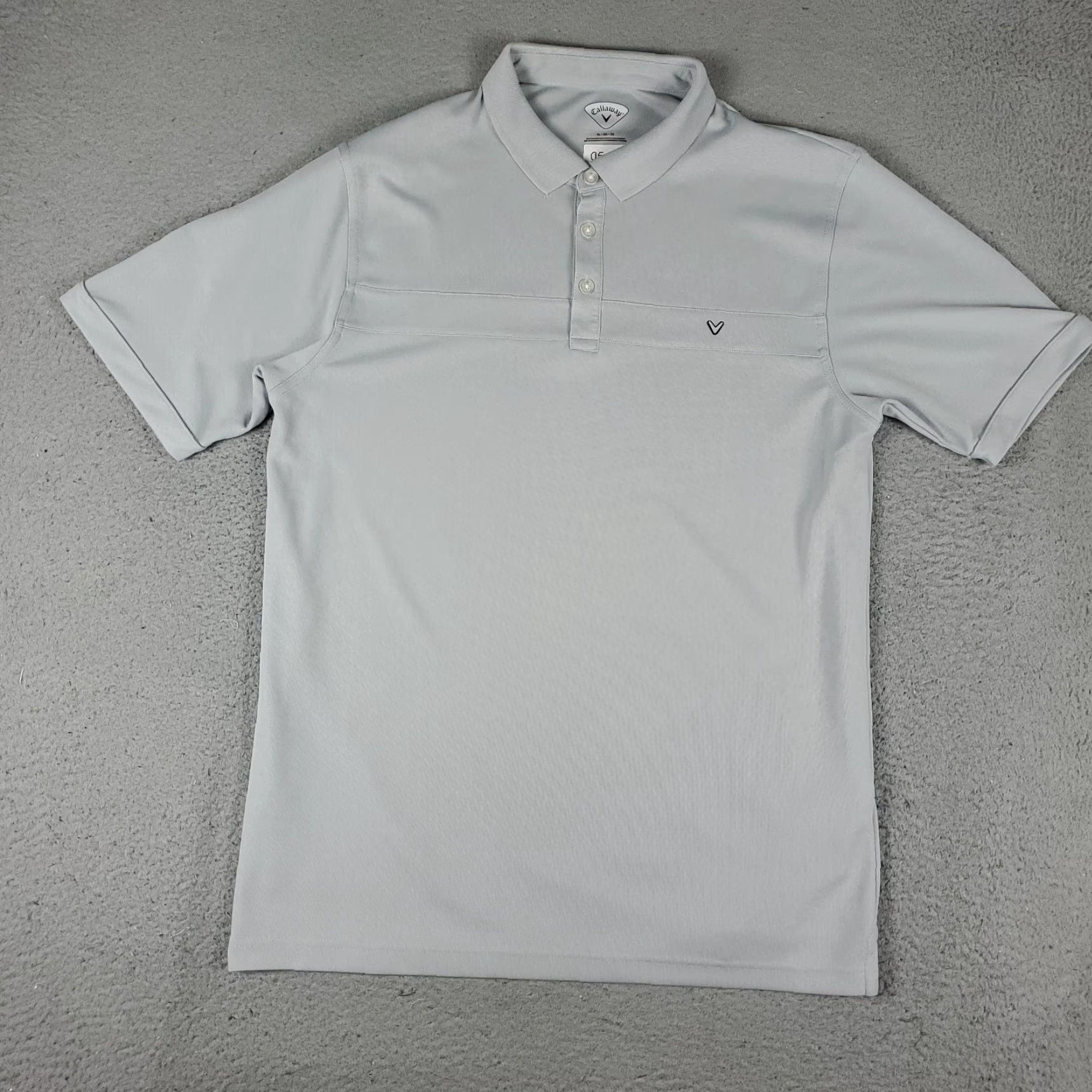 Callaway Callaway Polo Shirt Mens Size XL Gray Opti Dri Fit Golf Short Sleeve Size US XL / EU 56 / 4 - 2 Thumbnail