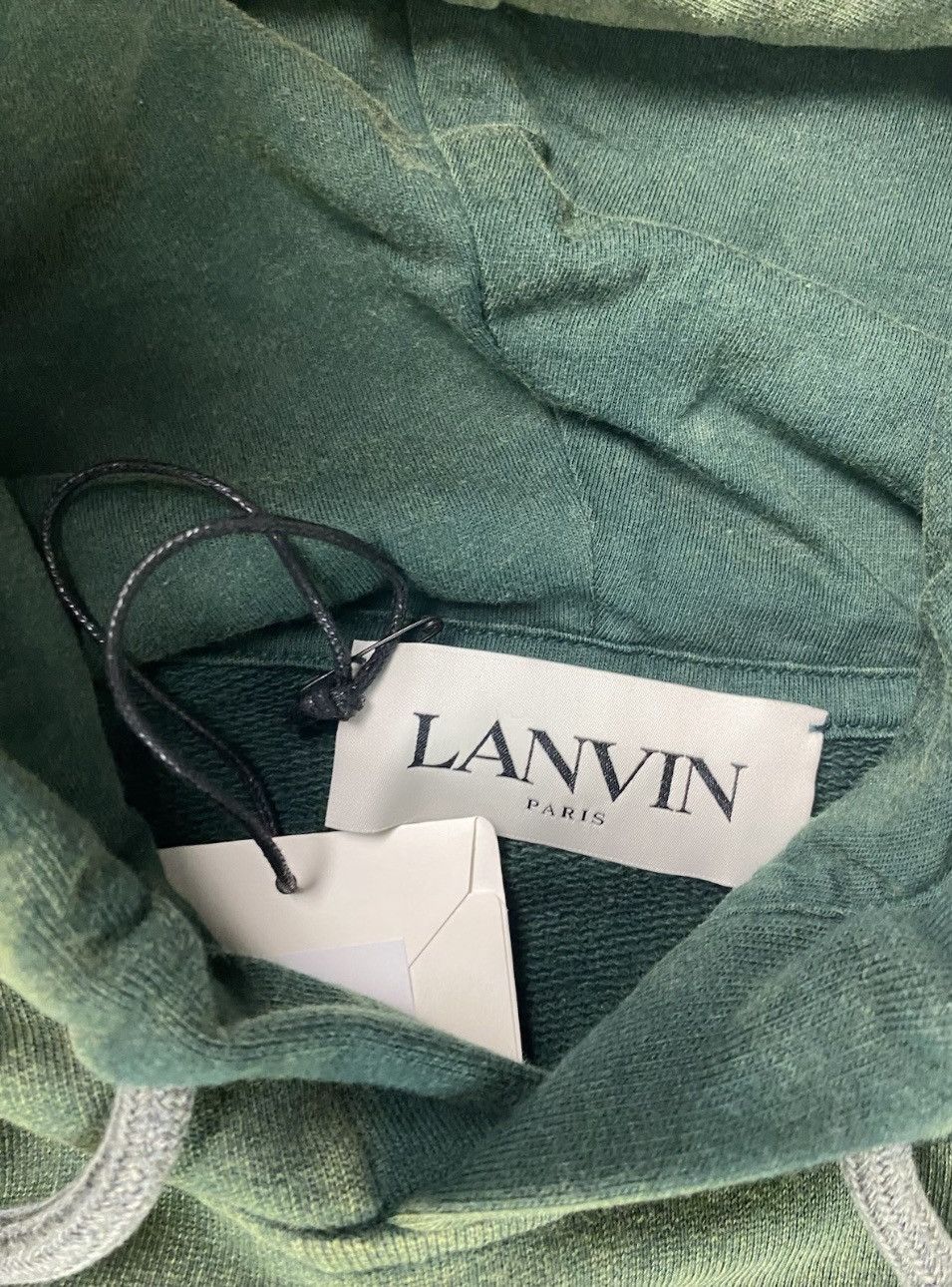 Gallery Dept. × Lanvin *Rare* Lanvin x Gallery Dept Green Hoodie Size US XL / EU 56 / 4 - 4 Thumbnail