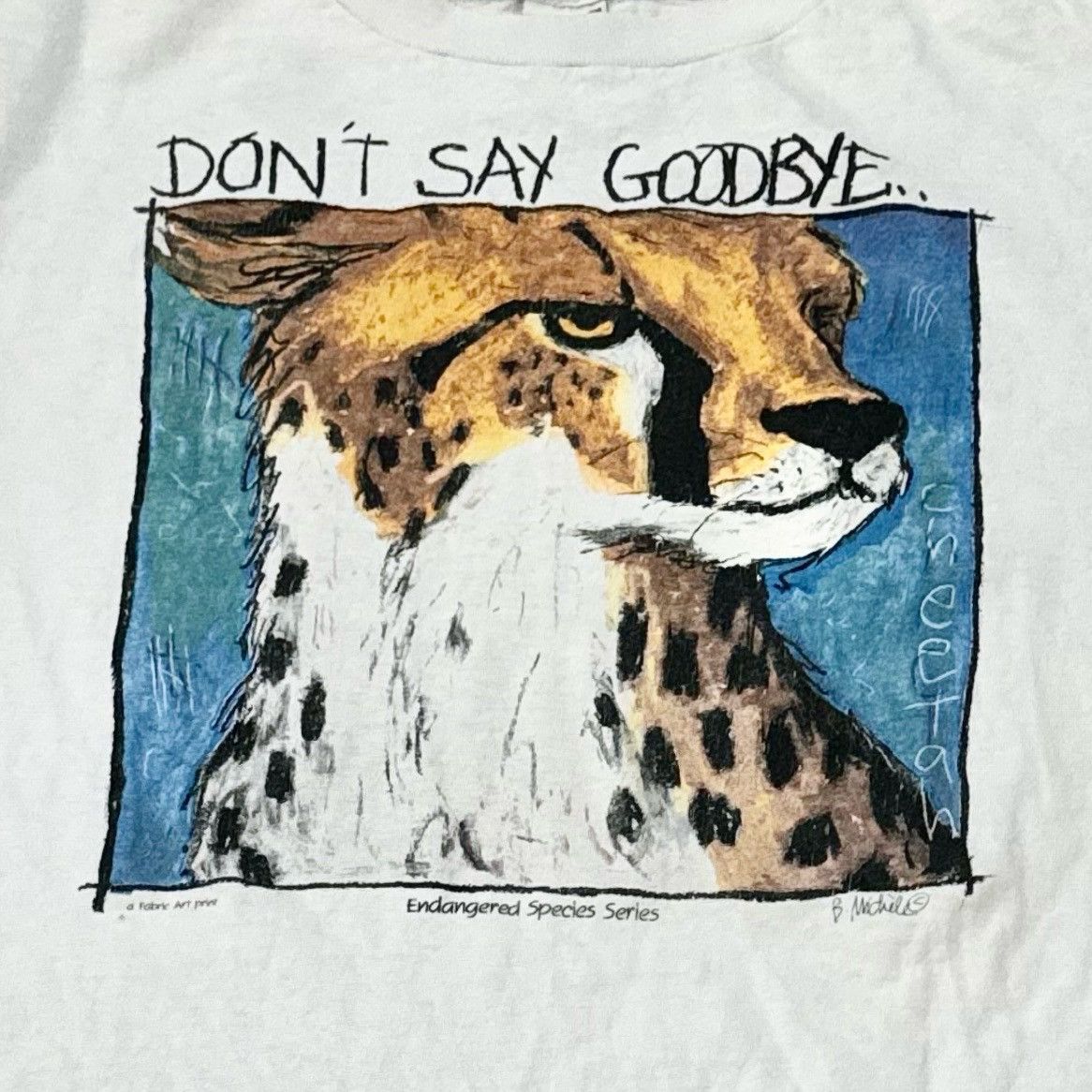 Vintage VINTAGE ENDANGERED SPECIES TEE! Size US XL / EU 56 / 4 - 1 Thumbnail