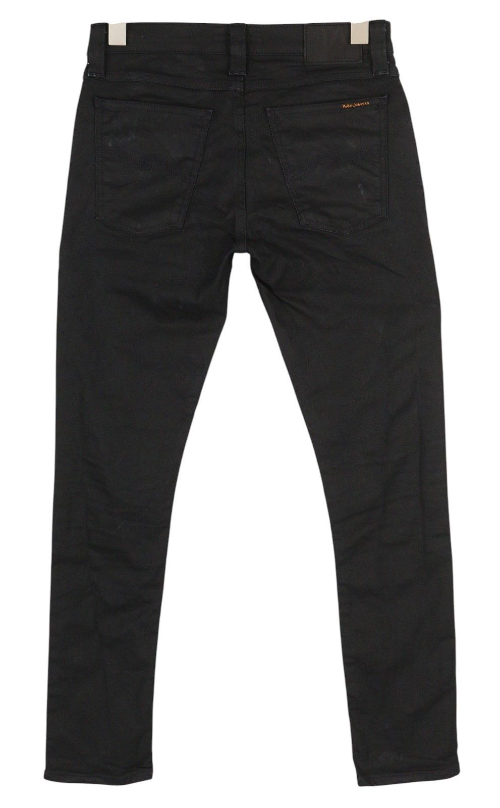Nudie Jeans TIGHT LONG JOHN W28/L30 Throb Black Organic Coated 83639 Size US 28 / EU 44 - 2 Thumbnail