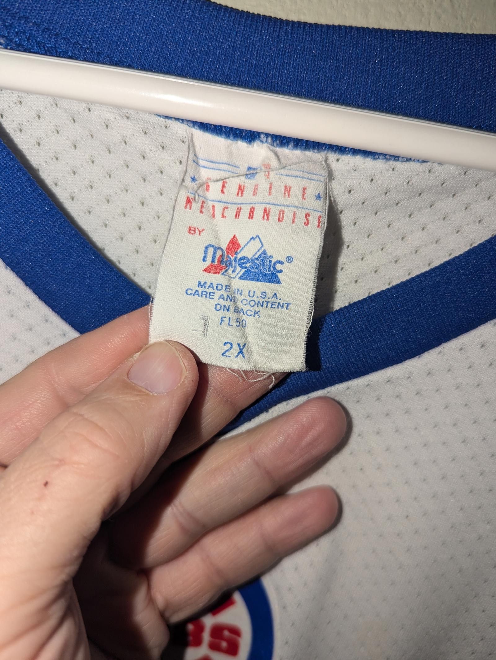 Majestic Chicago Cubs 2X Jersey Vintage MLB Tee Genuine Merchandise Size US XXL / EU 58 / 5 - 4 Thumbnail