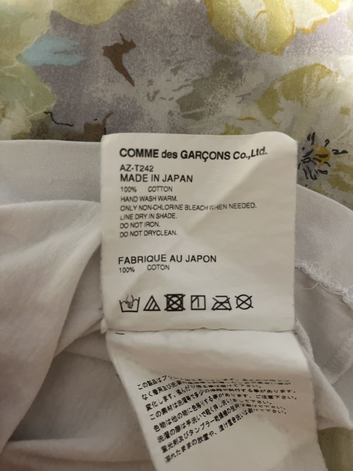 Comme des Garcons PLAY Comme des Garcons White Play Heart T Shirt Size US M / EU 48-50 / 2 - 1 Thumbnail