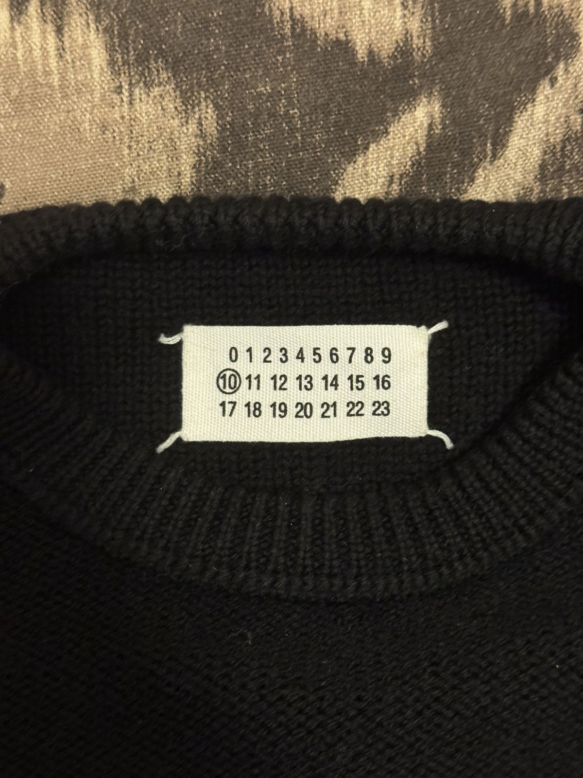 Maison Margiela Maison Margiela Inside Out Checkered Wool Sweater Size US M / EU 48-50 / 2 - 2 Thumbnail
