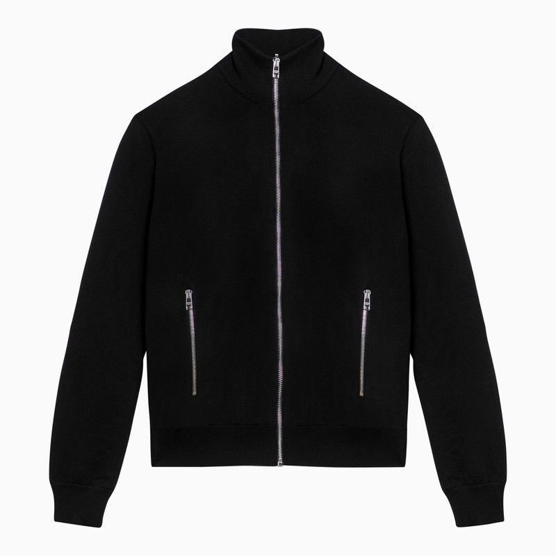 image of Prada Reversible Jacket In Wool And Black Re-Nylon, Men's (Size XL)