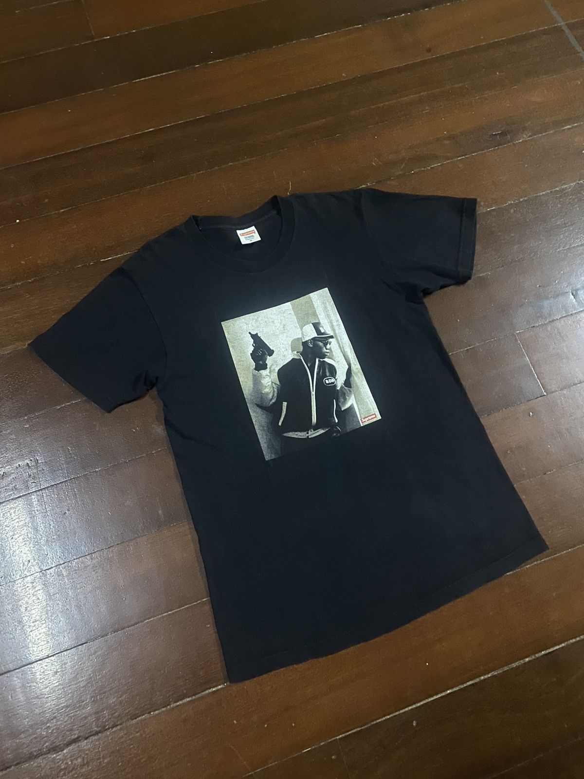 Supreme × Vintage Rare supreme boogie down production KRS ONE black tee fw 14 Size US M / EU 48-50 / 2 - 4 Thumbnail