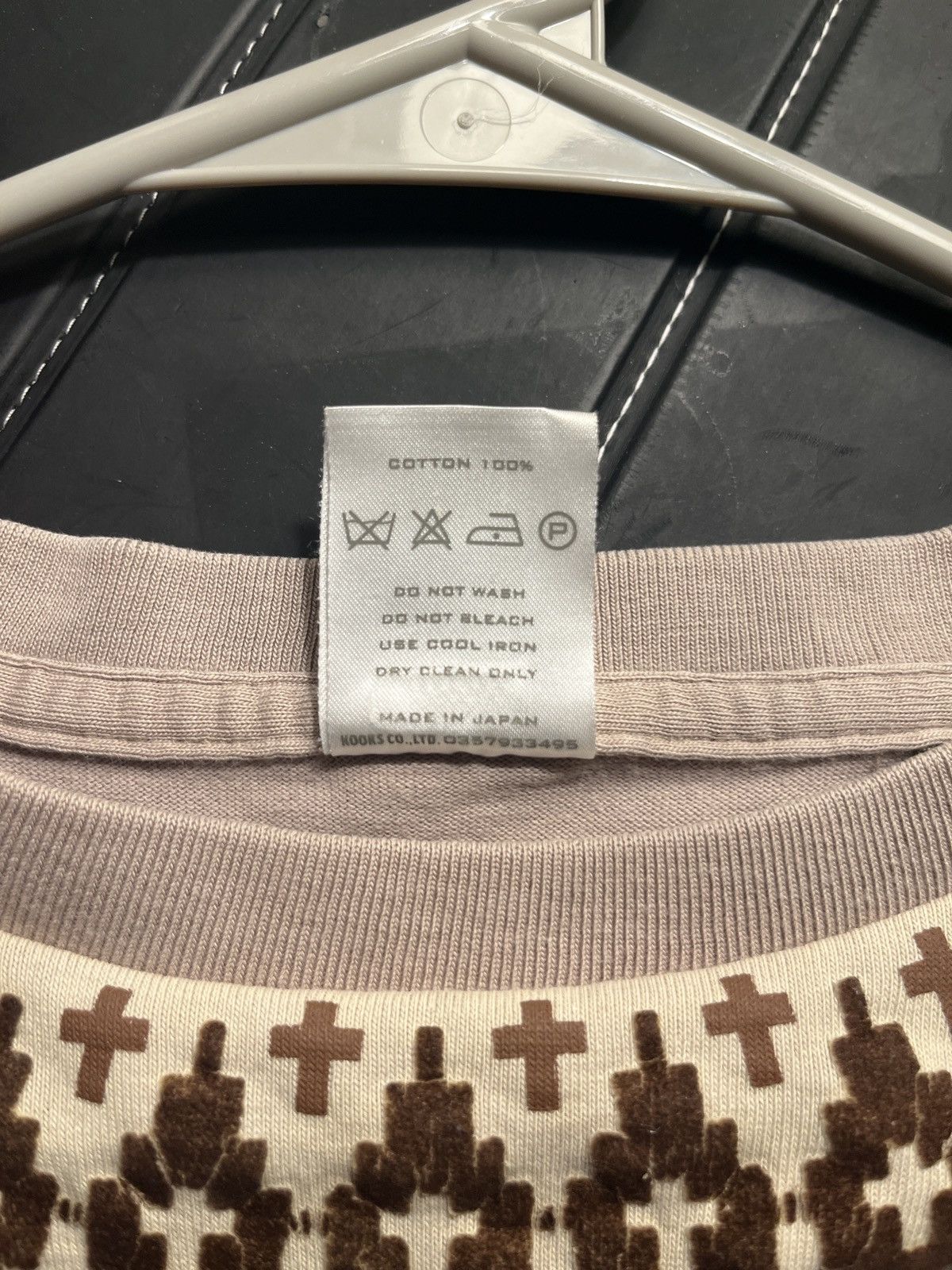 Japanese Brand Number (n)ine AW02 Nowhere Man Tribal Tee Size US L / EU 52-54 / 3 - 6 Thumbnail