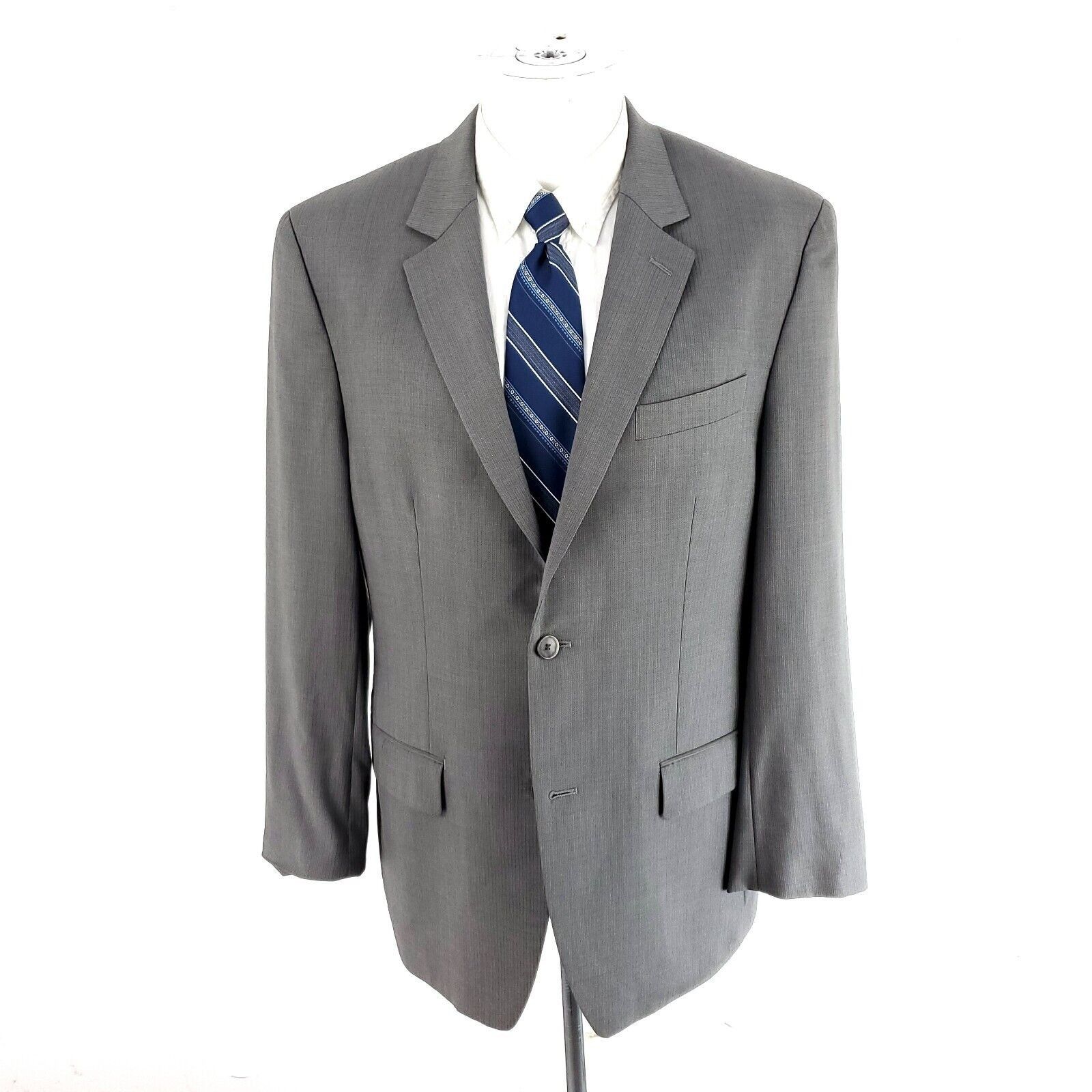 Black Brown 1826 Black Brown 1826 Lord Taylor Wool 2 Button Blazer 38R /Slim Size 38R - 3 Thumbnail