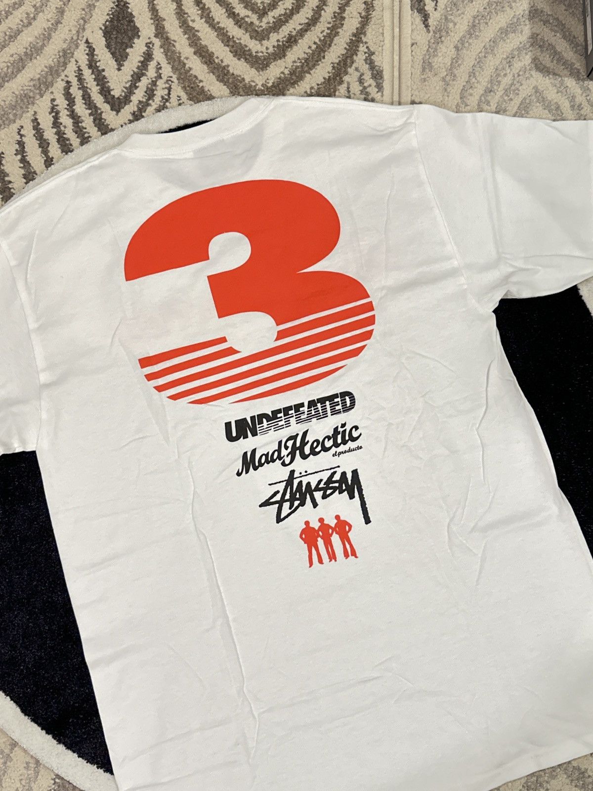Stussy Undefeated x Stussy x Mad Hectic Tee | Grailed