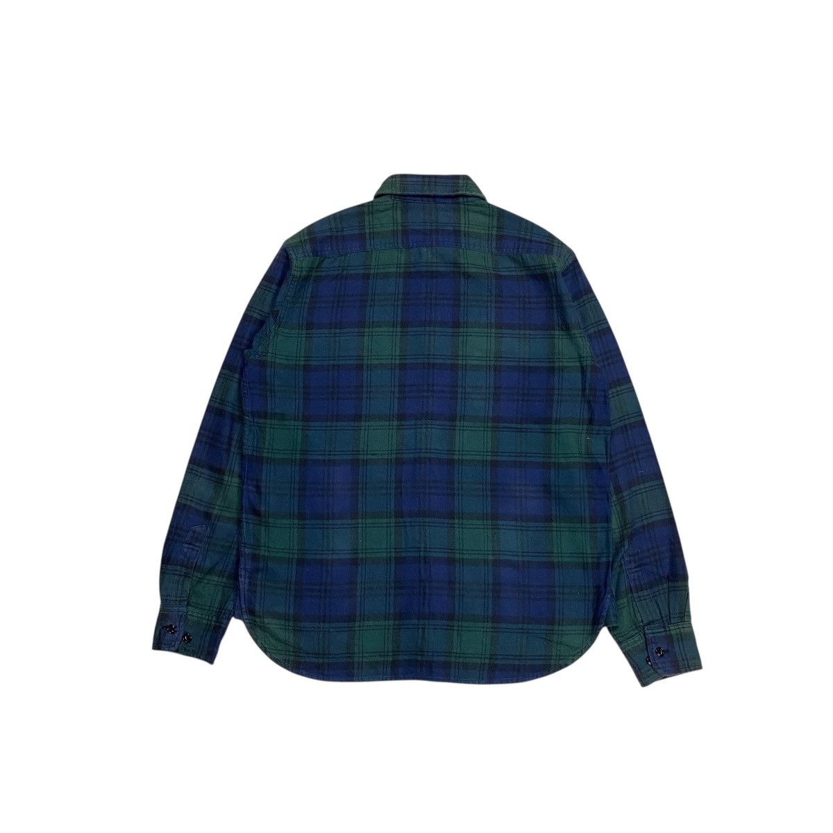 Vintage A Bathing Ape Pirate Plaid Flannel Shirts