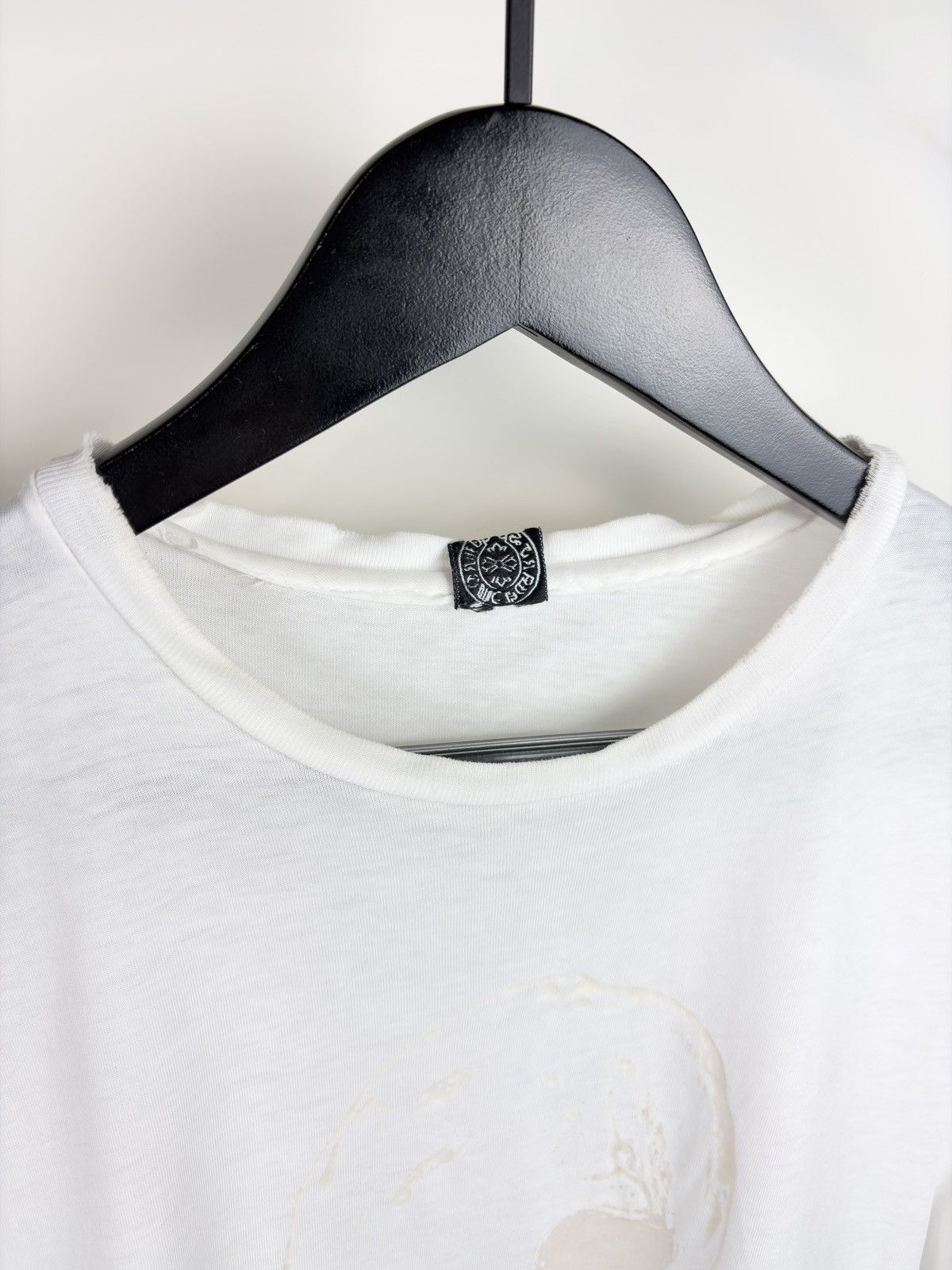 Chrome Hearts Chrome Hearts Vintage Foti Skull Liquid Print Tshirt White Size US S / EU 44-46 / 1 - 6 Thumbnail
